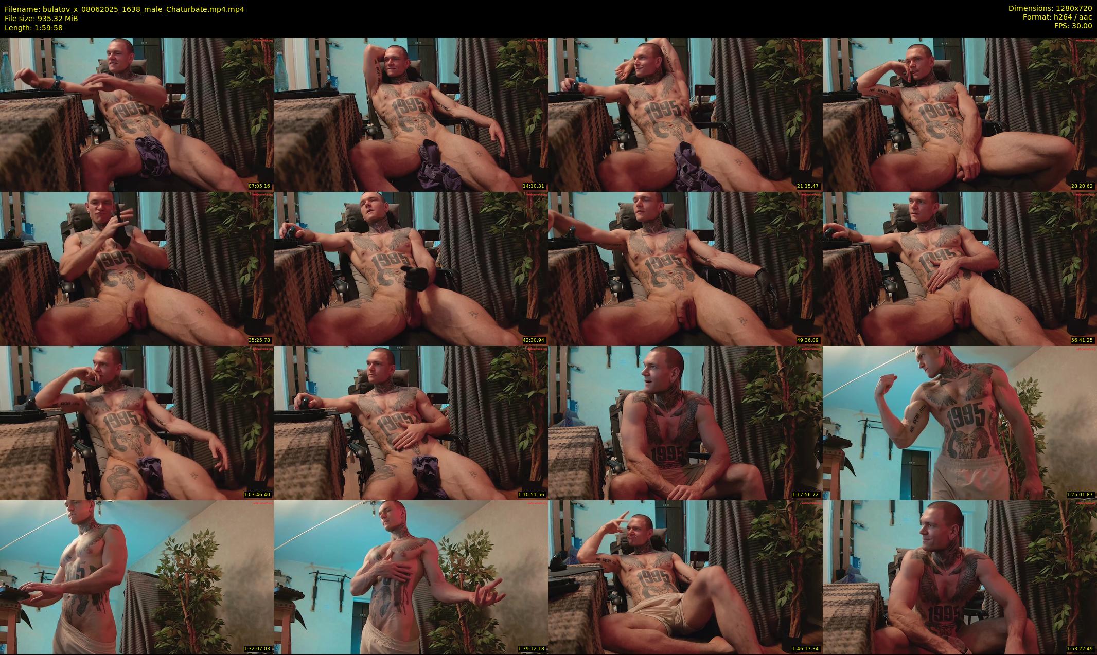 bulatov_x — 120 minute Chaturbate male cam show recording, 720p, Jun 8, 2025