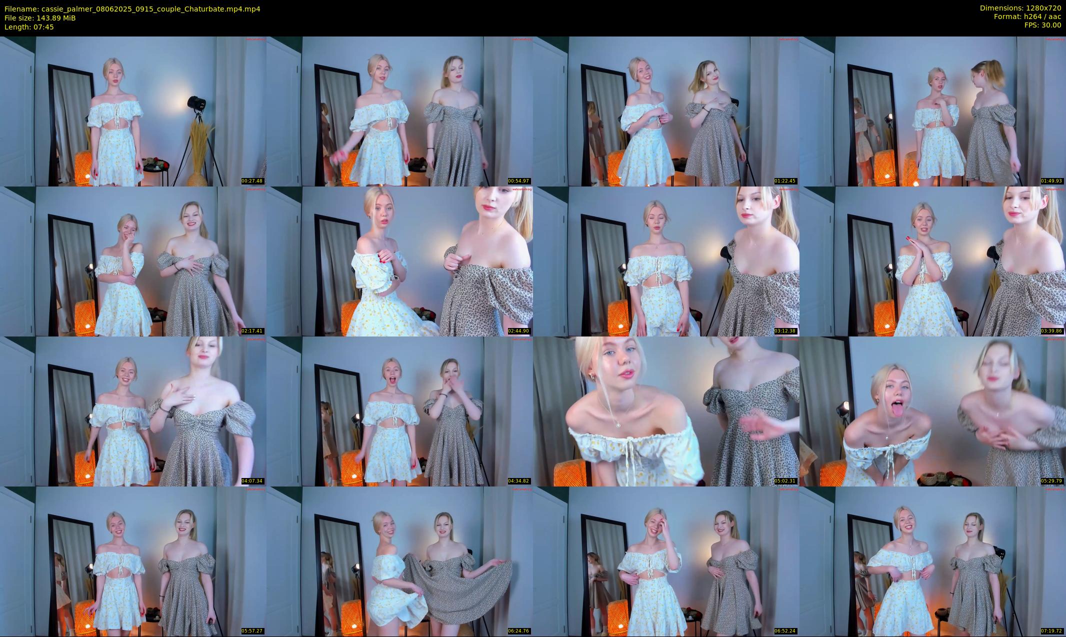 cassie_palmer — 8 minute Chaturbate female cam show recording, 720p, Jun 8, 2025
