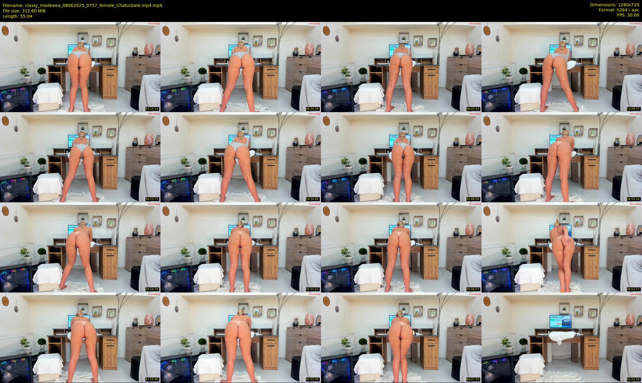 classy_medeeea — 56 minute Chaturbate female cam show recording, 720p, Jun 8, 2025