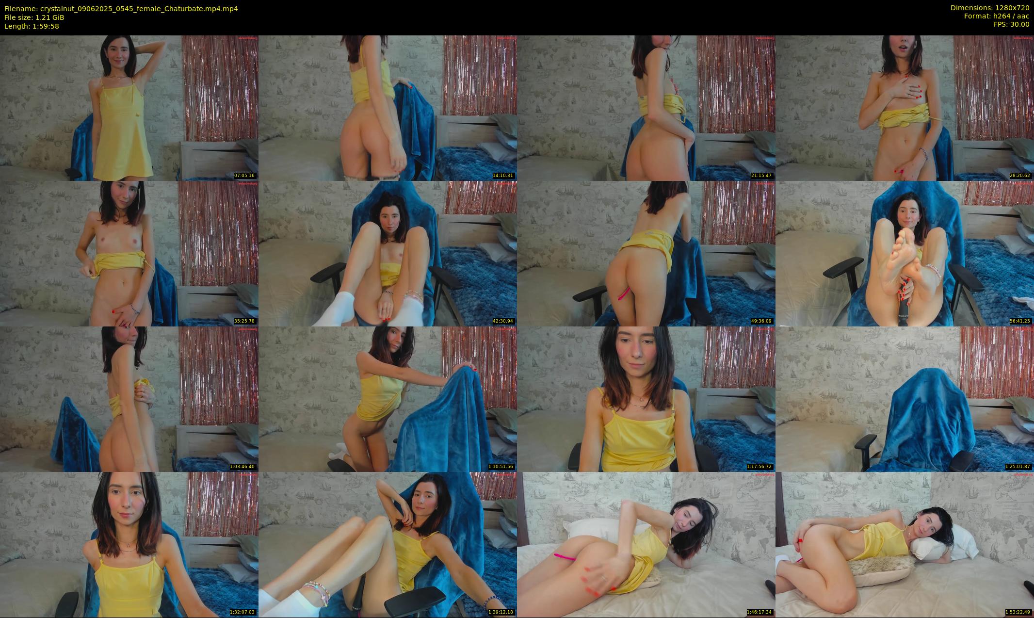 crystalnut — 120 minute Chaturbate female cam show recording, 720p, Jun 9, 2025