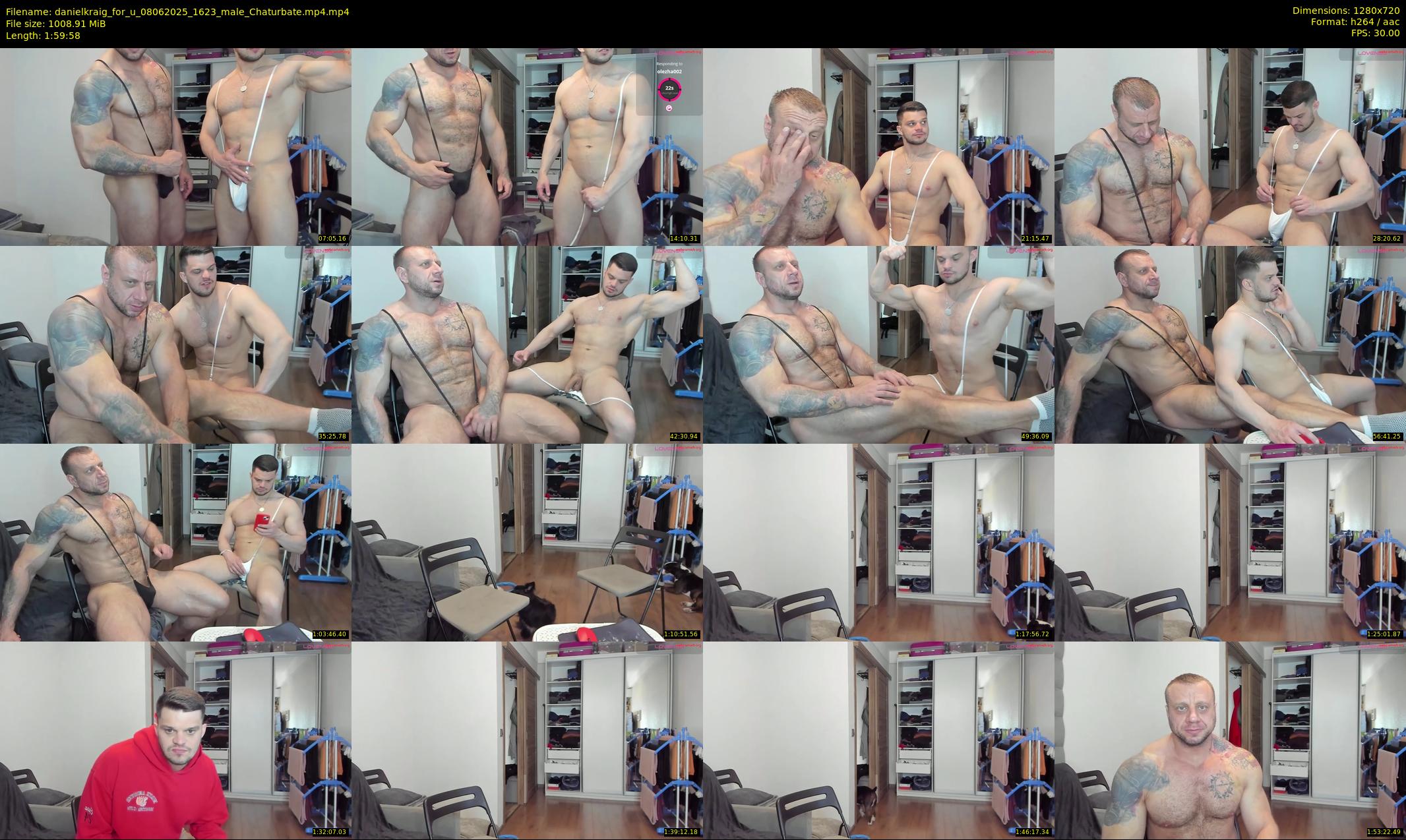 danielkraig_for_u — 120 minute Chaturbate male cam show recording, 720p, Jun 8, 2025