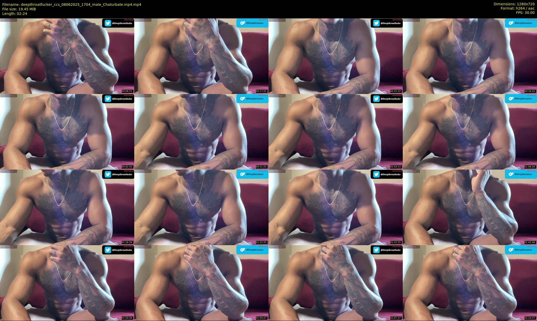 deepthroatfucker_ccs — 3 minute Chaturbate male cam show recording, 720p, Jun 8, 2025