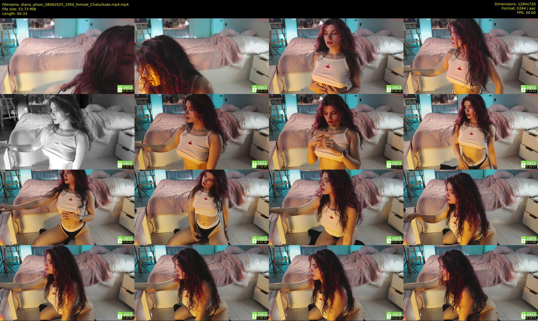 diana_alison — 5 minute Chaturbate female cam show recording, 720p, Jun 8, 2025