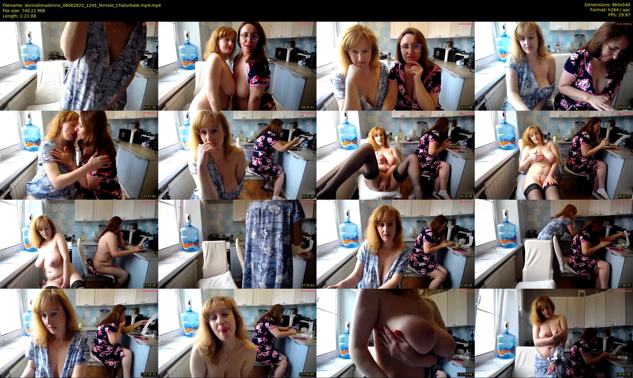 donnalimadonna — 82 minute Chaturbate female cam show recording, 480p, Jun 8, 2025