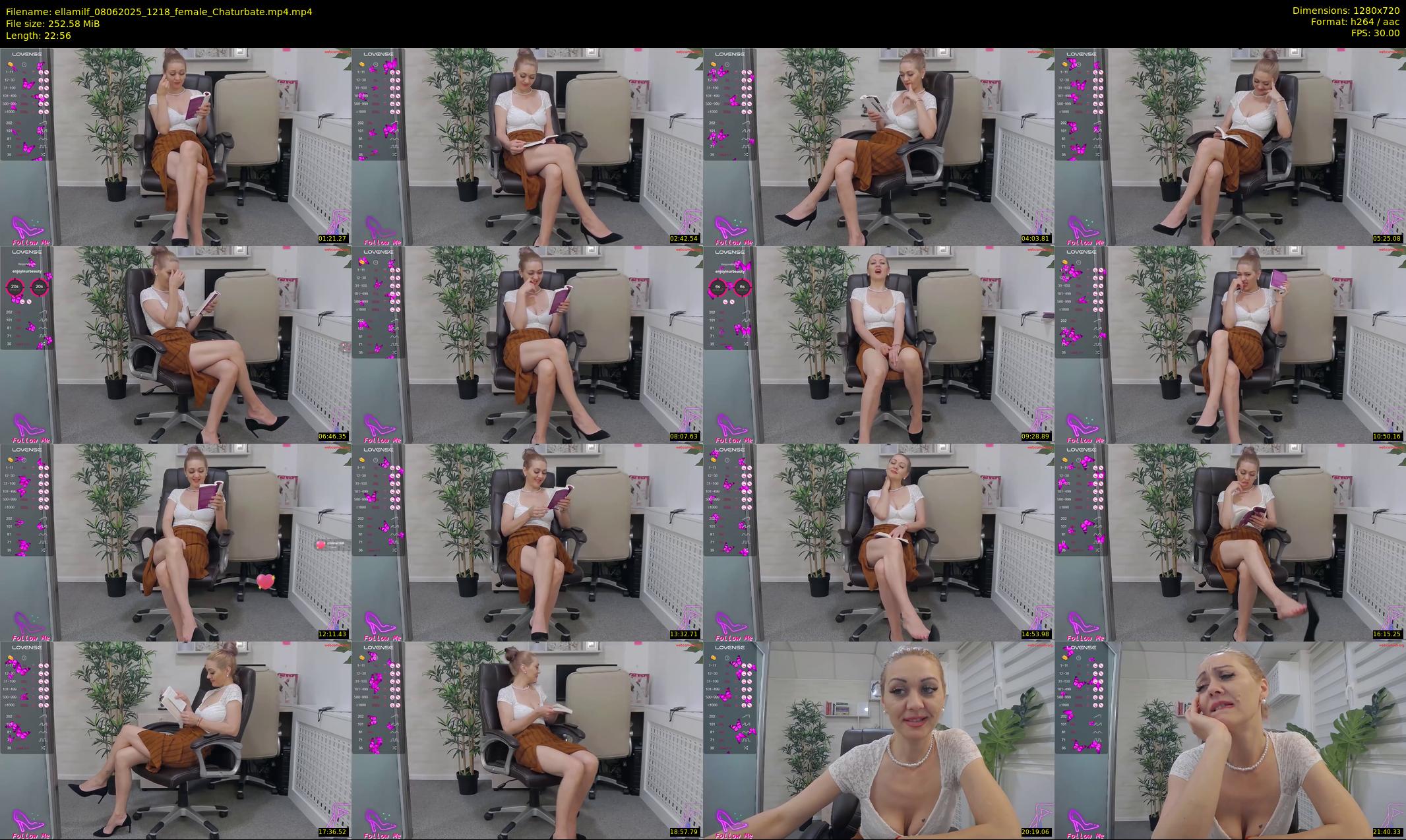 ellamilf — 23 minute Chaturbate female cam show recording, 720p, Jun 8, 2025
