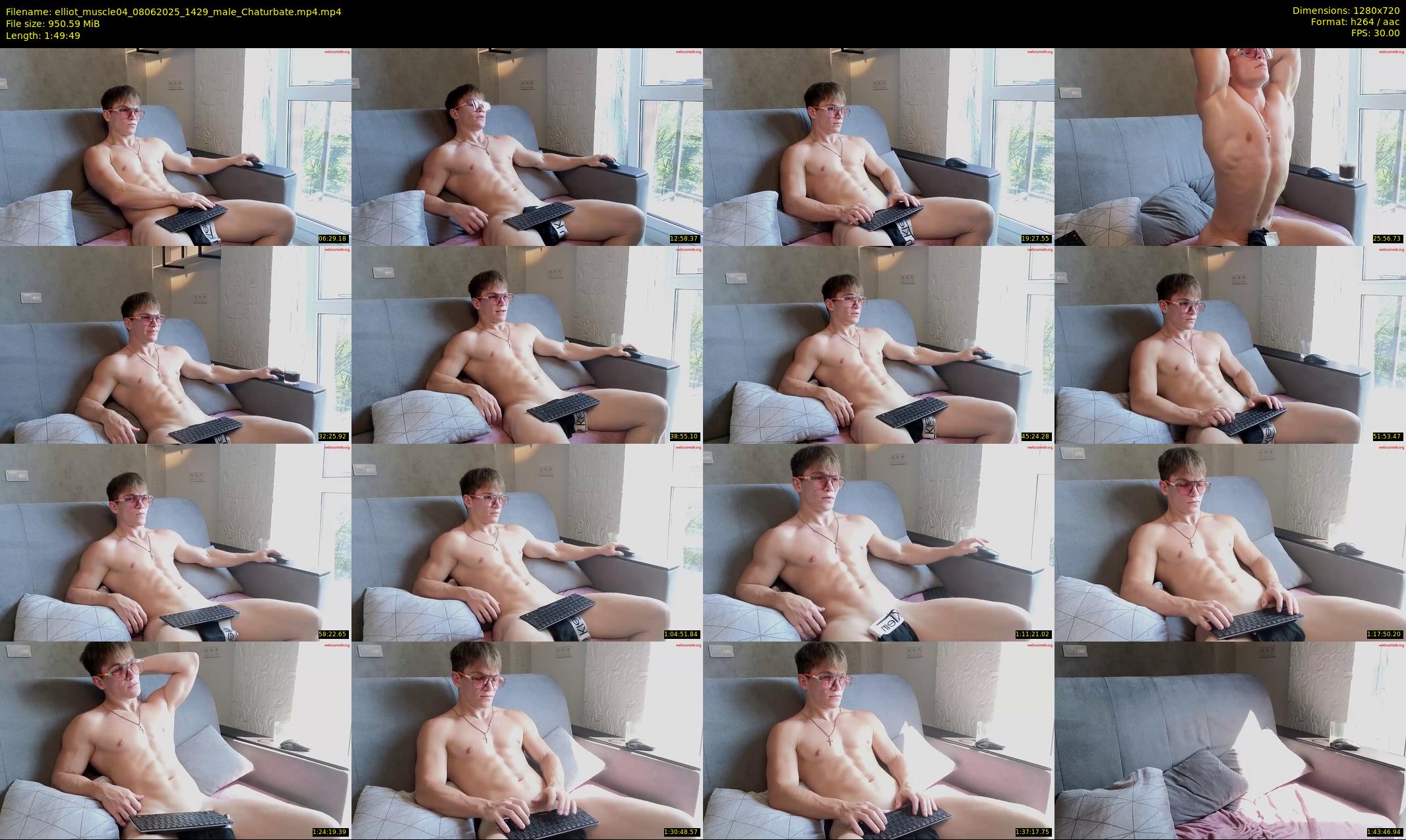 elliot_muscle04 — 110 minute Chaturbate male cam show recording, 720p, Jun 8, 2025
