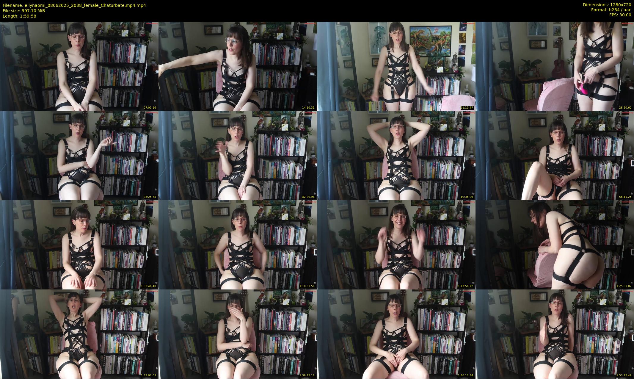 ellynaomi — 120 minute Chaturbate female cam show recording, 720p, Jun 8, 2025