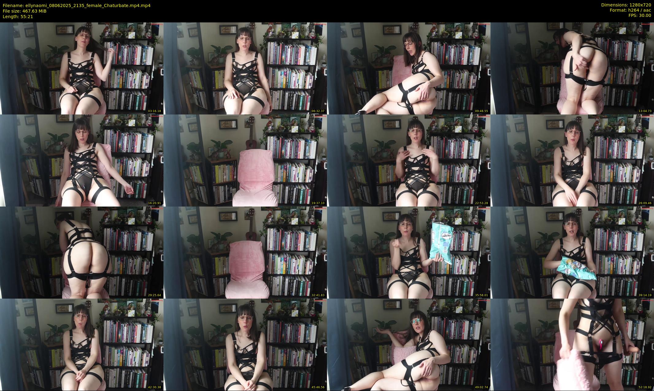 ellynaomi — 56 minute Chaturbate female cam show recording, 720p, Jun 8, 2025