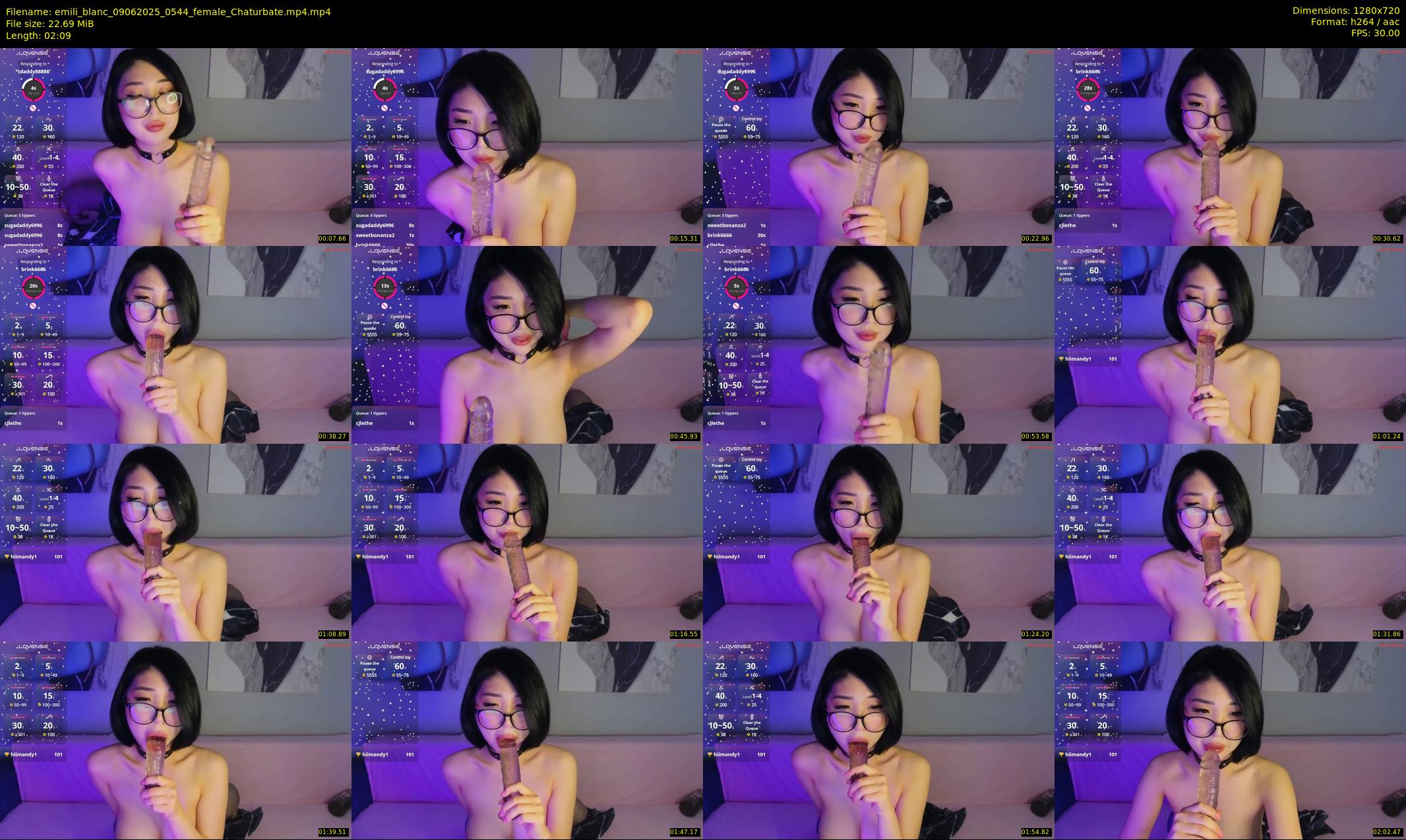 emili_blanc — 3 minute Chaturbate female cam show recording, 720p, Jun 9, 2025