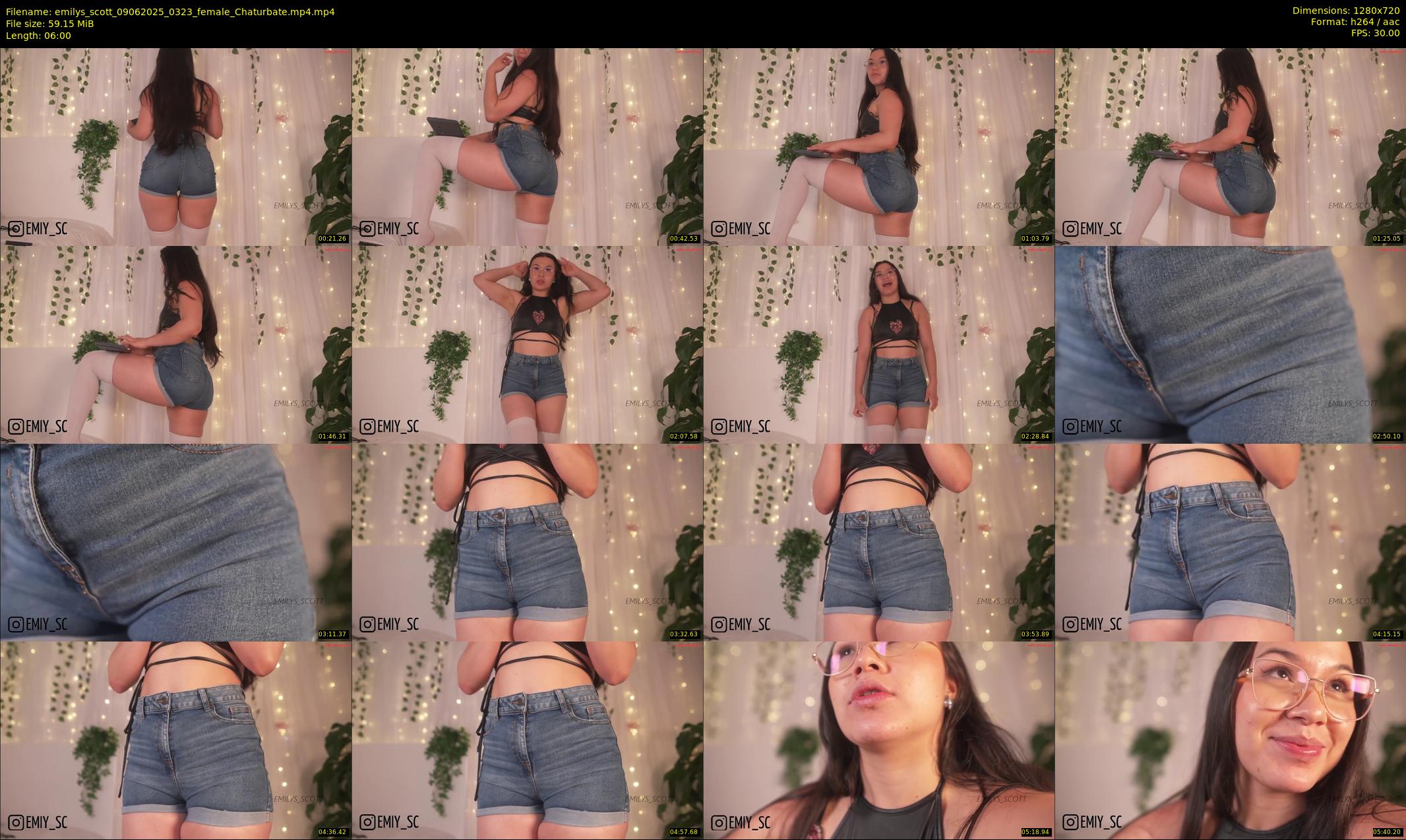 emilys_scott — 6 minute Chaturbate female cam show recording, 720p, Jun 9, 2025