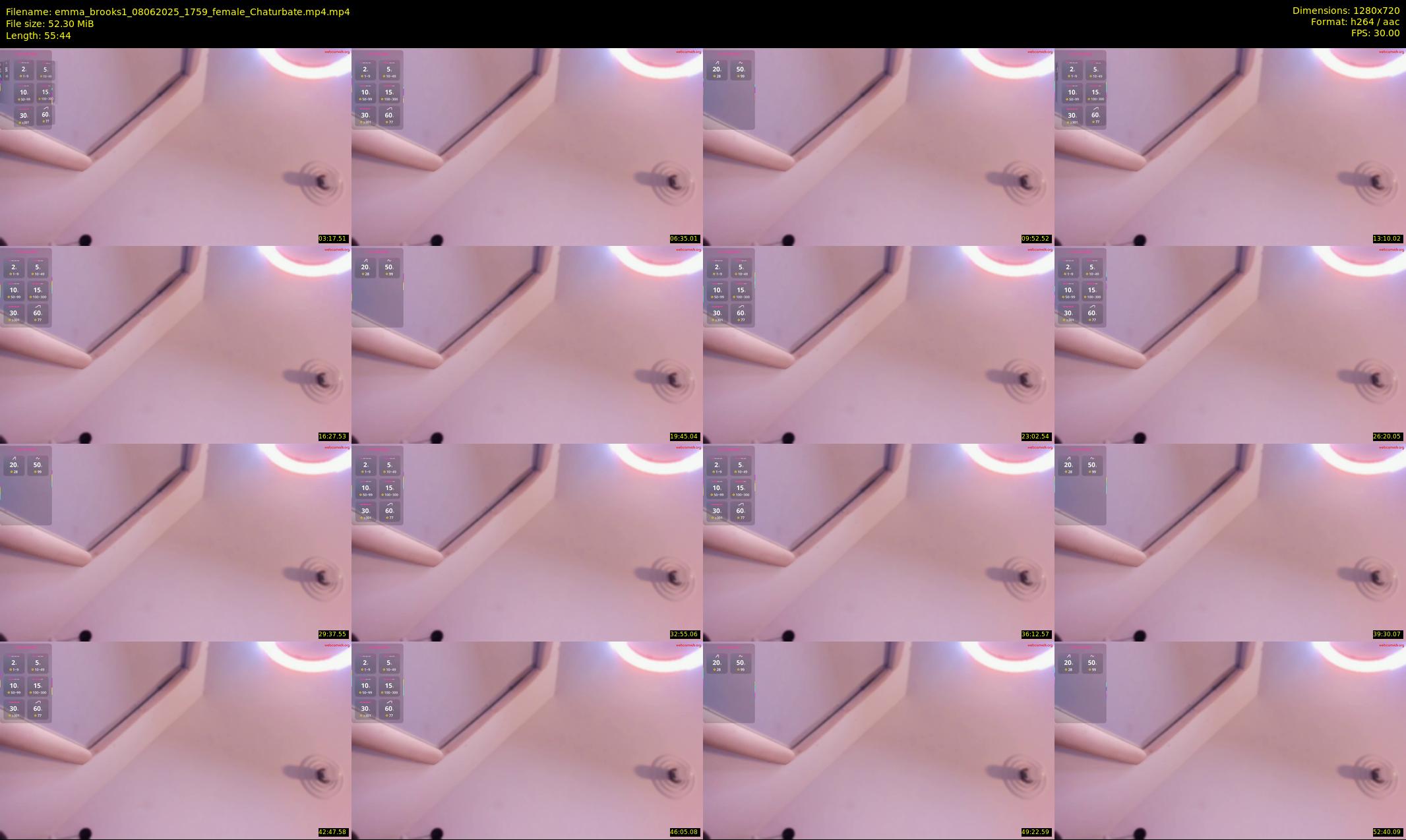 emma_brooks1 — 56 minute Chaturbate female cam show recording, 720p, Jun 8, 2025