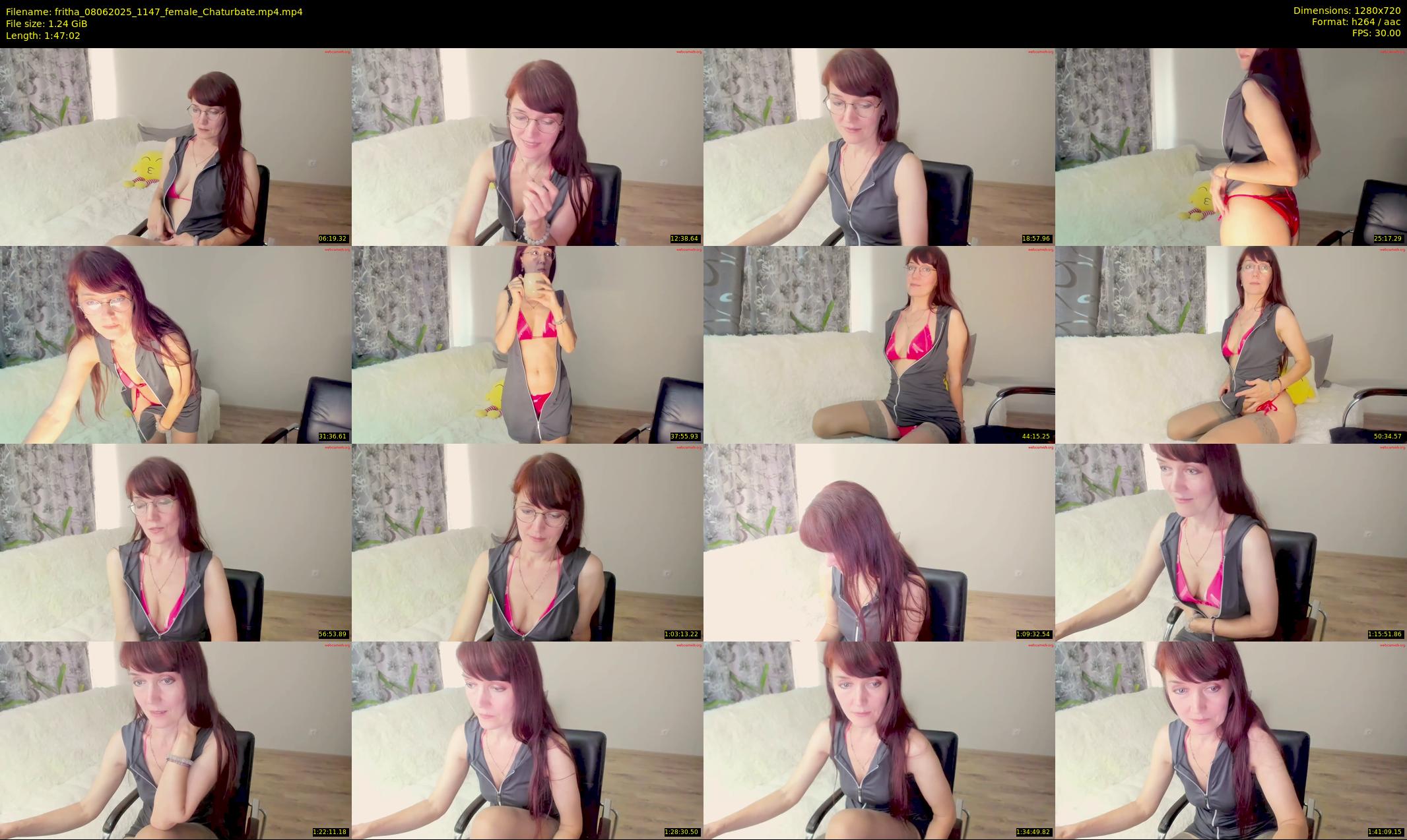 fritha — 108 minute Chaturbate female cam show recording, 720p, Jun 8, 2025