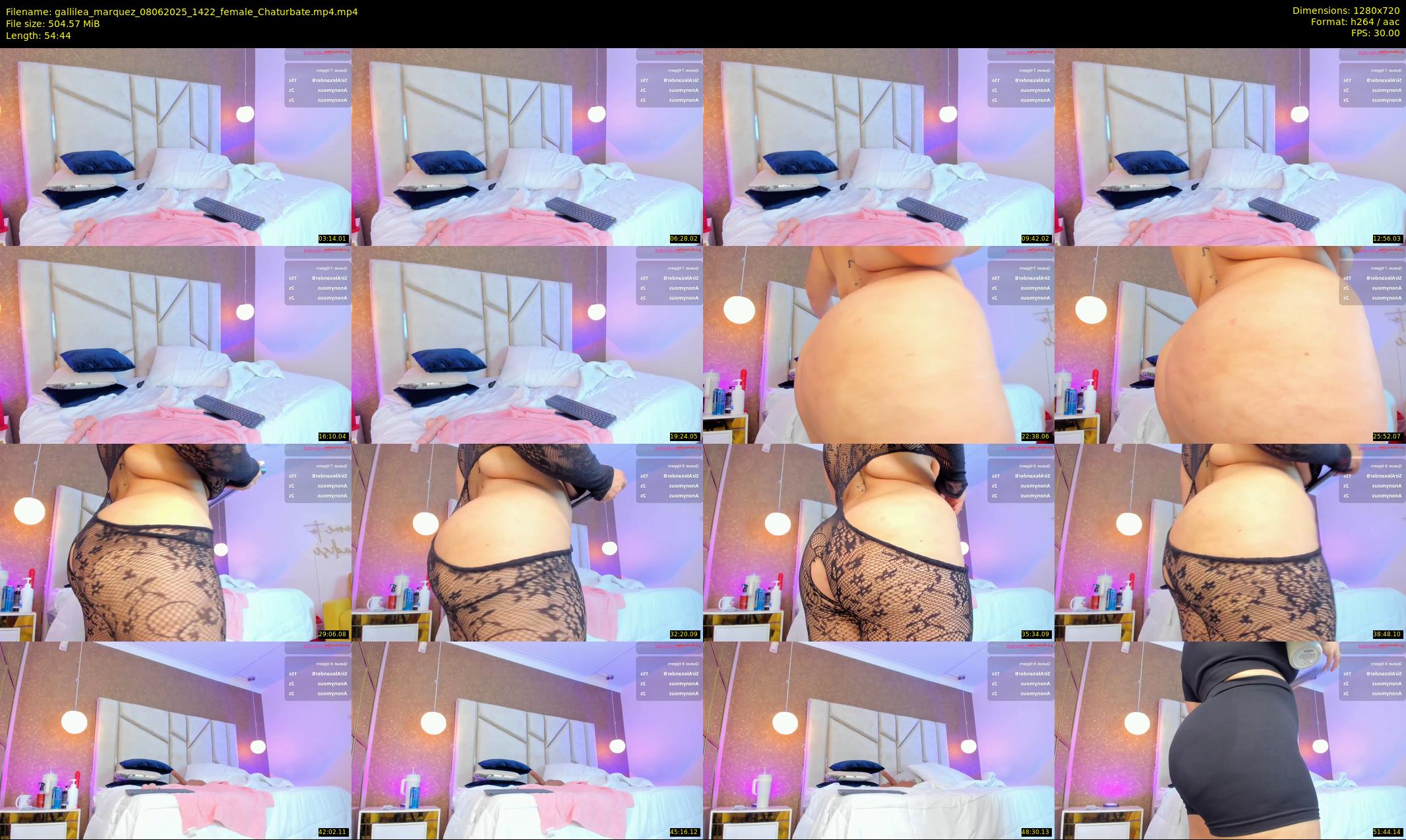 gallilea_marquez — 55 minute Chaturbate female cam show recording, 720p, Jun 8, 2025
