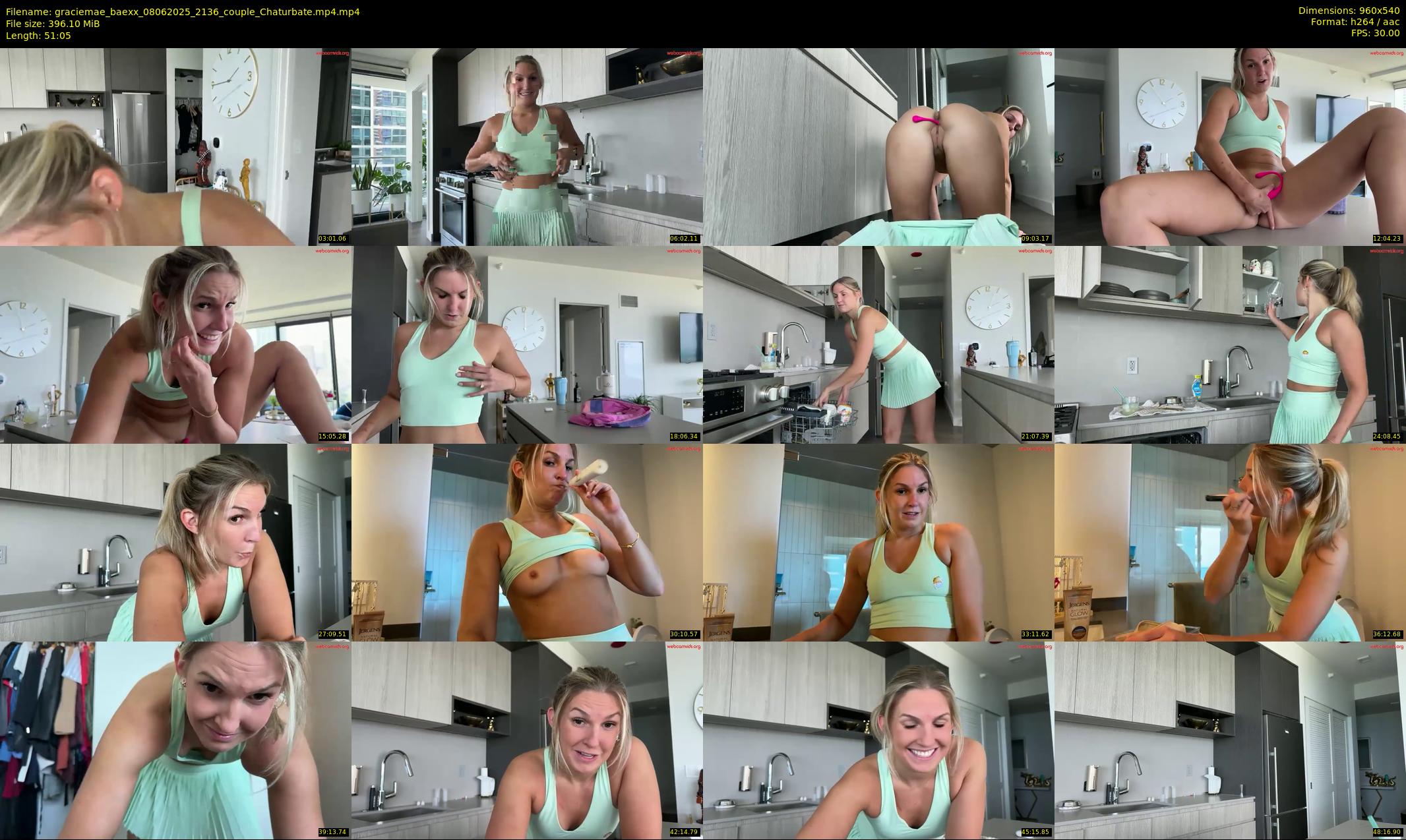 graciemae_baexx — 52 minute Chaturbate female cam show recording, 480p, Jun 8, 2025
