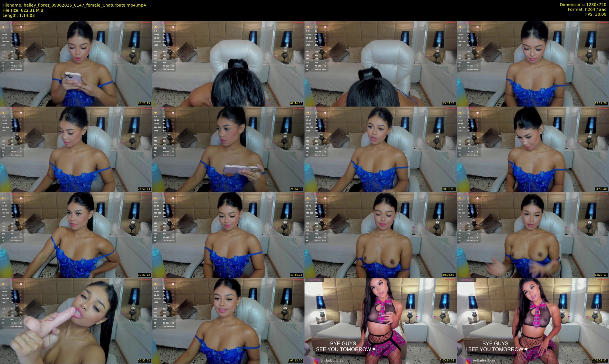 hailey_florez — 75 minute Chaturbate female cam show recording, 720p, Jun 9, 2025