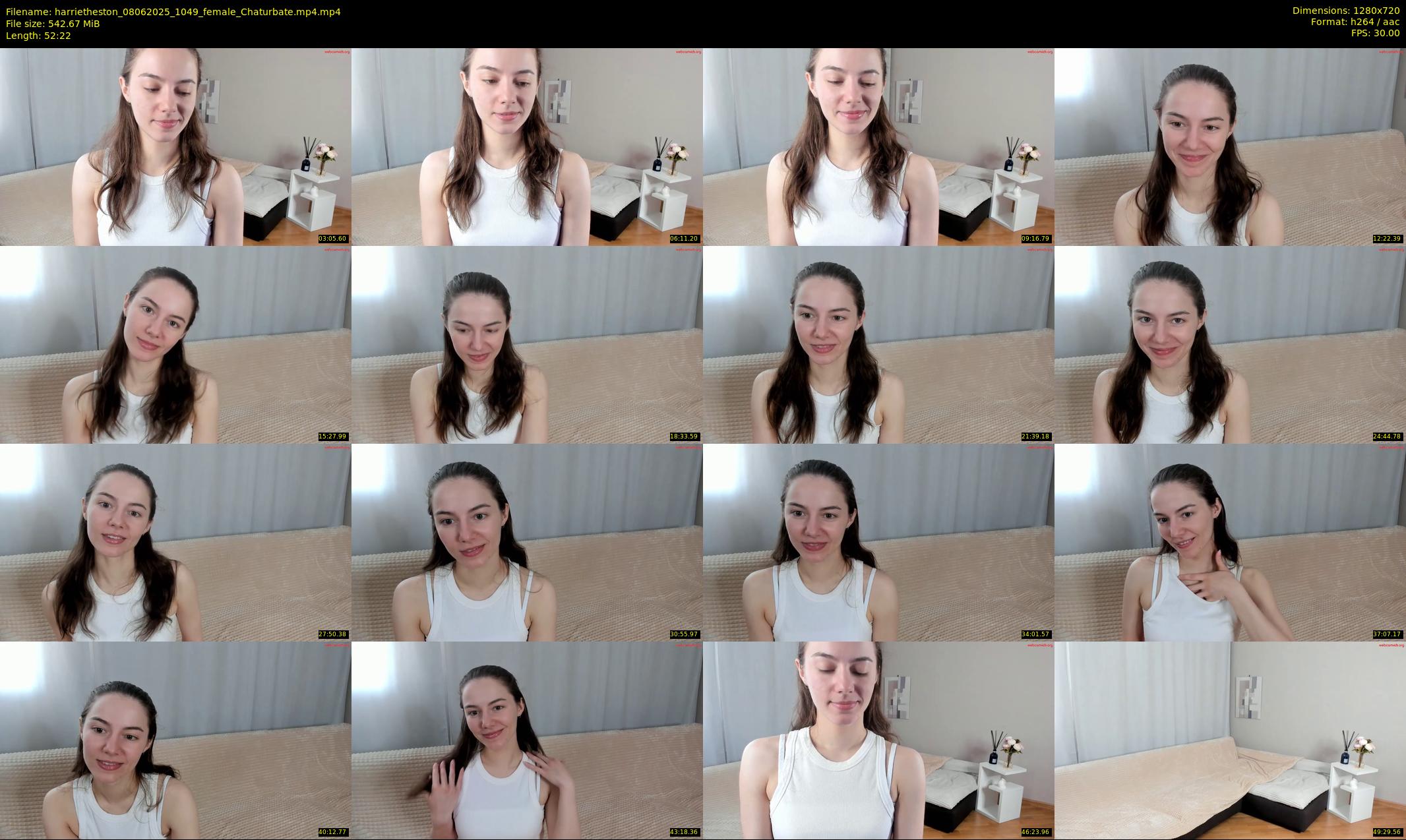 harrietheston — 53 minute Chaturbate female cam show recording, 720p, Jun 8, 2025