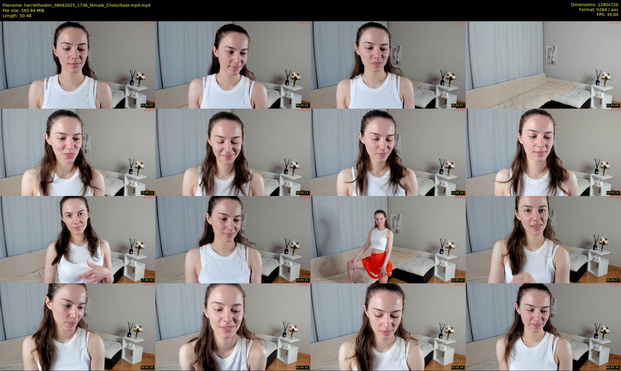 harrietheston — 51 minute Chaturbate female cam show recording, 720p, Jun 8, 2025