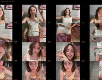 holydori — 10 minute Chaturbate female cam show recording, 720p, Jun 8, 2025