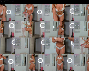 honeybae3 — 8 minute Chaturbate female cam show recording, 720p, Jun 8, 2025