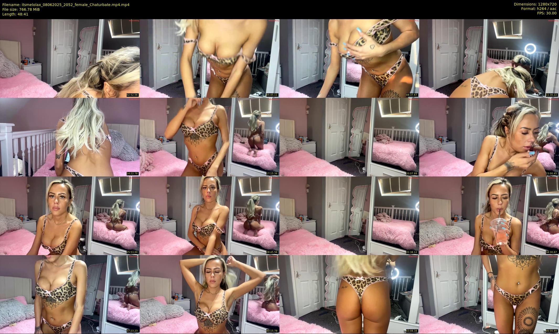 itsmelolax — 49 minute Chaturbate female cam show recording, 720p, Jun 8, 2025
