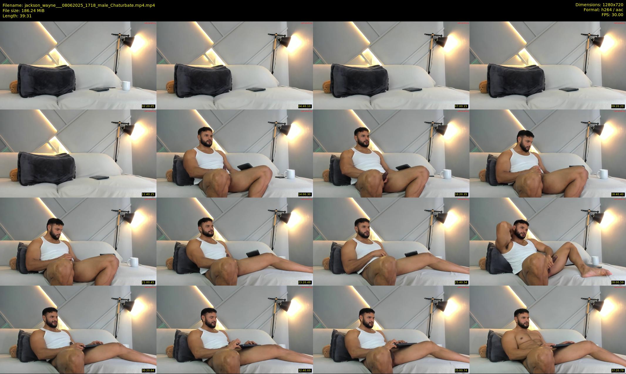 jackson_wayne__ — 40 minute Chaturbate male cam show recording, 720p, Jun 8, 2025