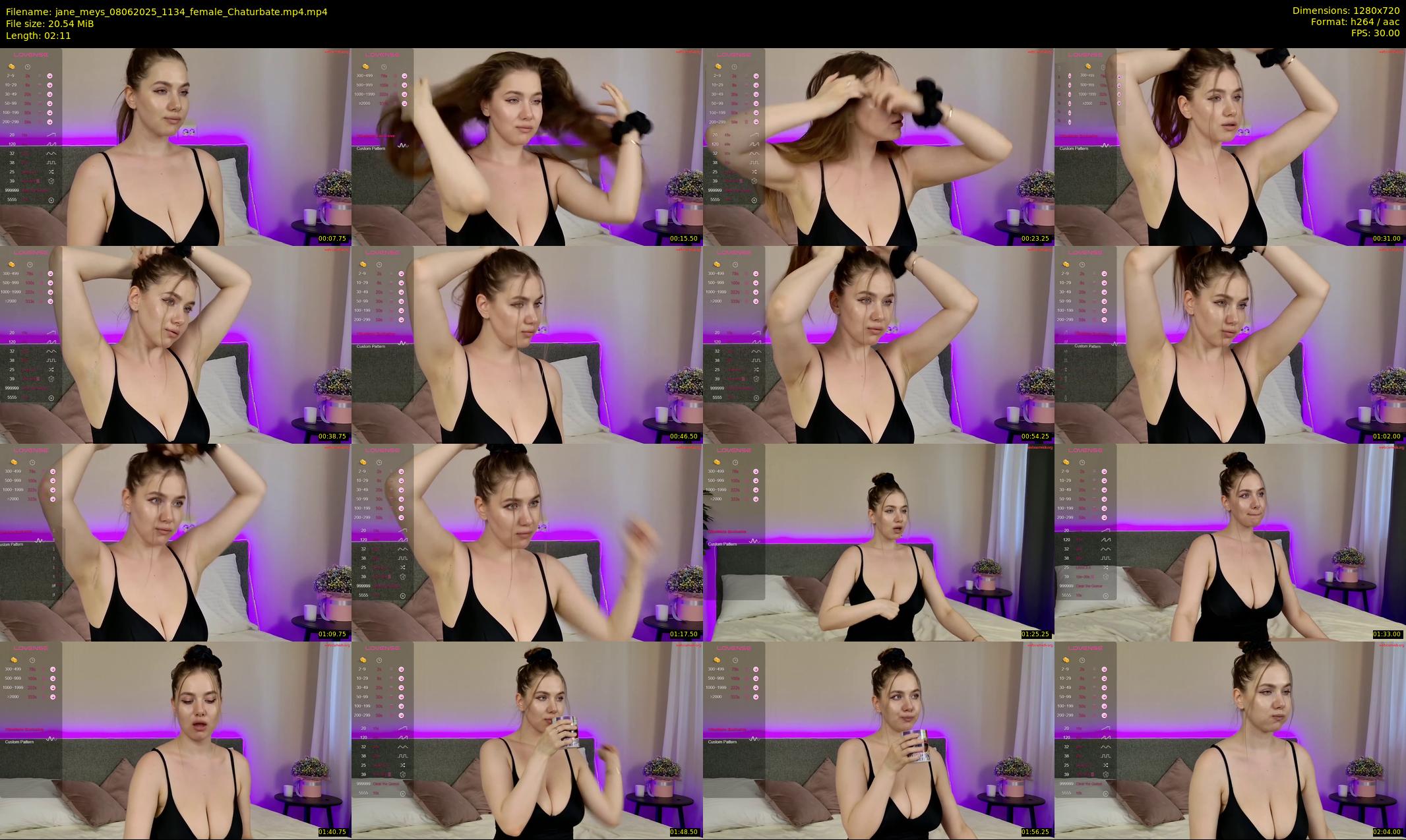 jane_meys — 3 minute Chaturbate female cam show recording, 720p, Jun 8, 2025
