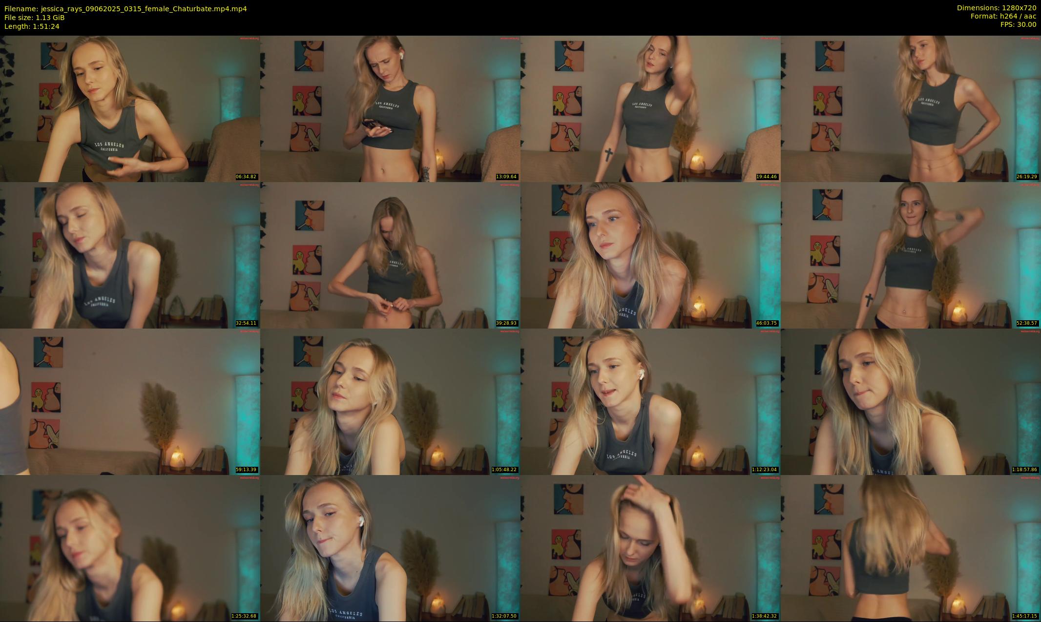 jessica_rays — 112 minute Chaturbate couple cam show recording, 720p, Jun 9, 2025