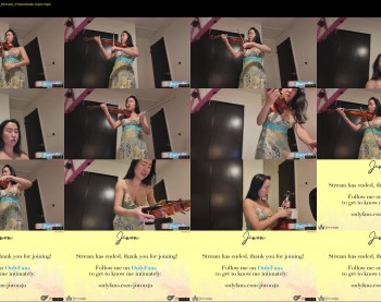 jiwon4u — 25 minute Chaturbate female cam show recording, 720p, Jun 8, 2025