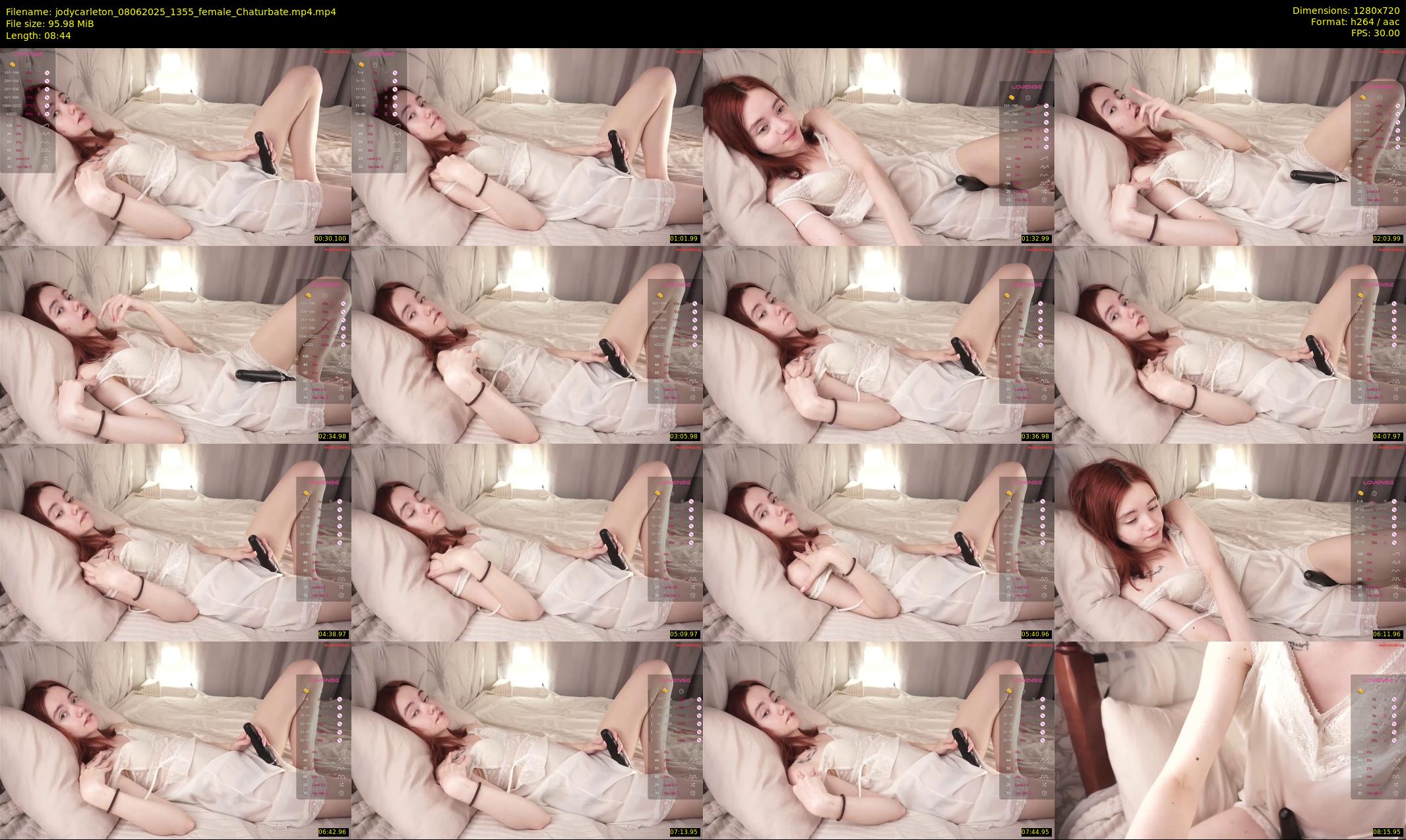 jodycarleton — 9 minute Chaturbate female cam show recording, 720p, Jun 8, 2025