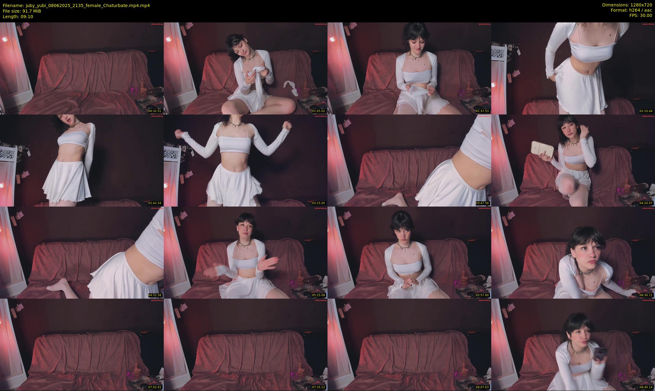 juby_yubi — 10 minute Chaturbate female cam show recording, 720p, Jun 8, 2025