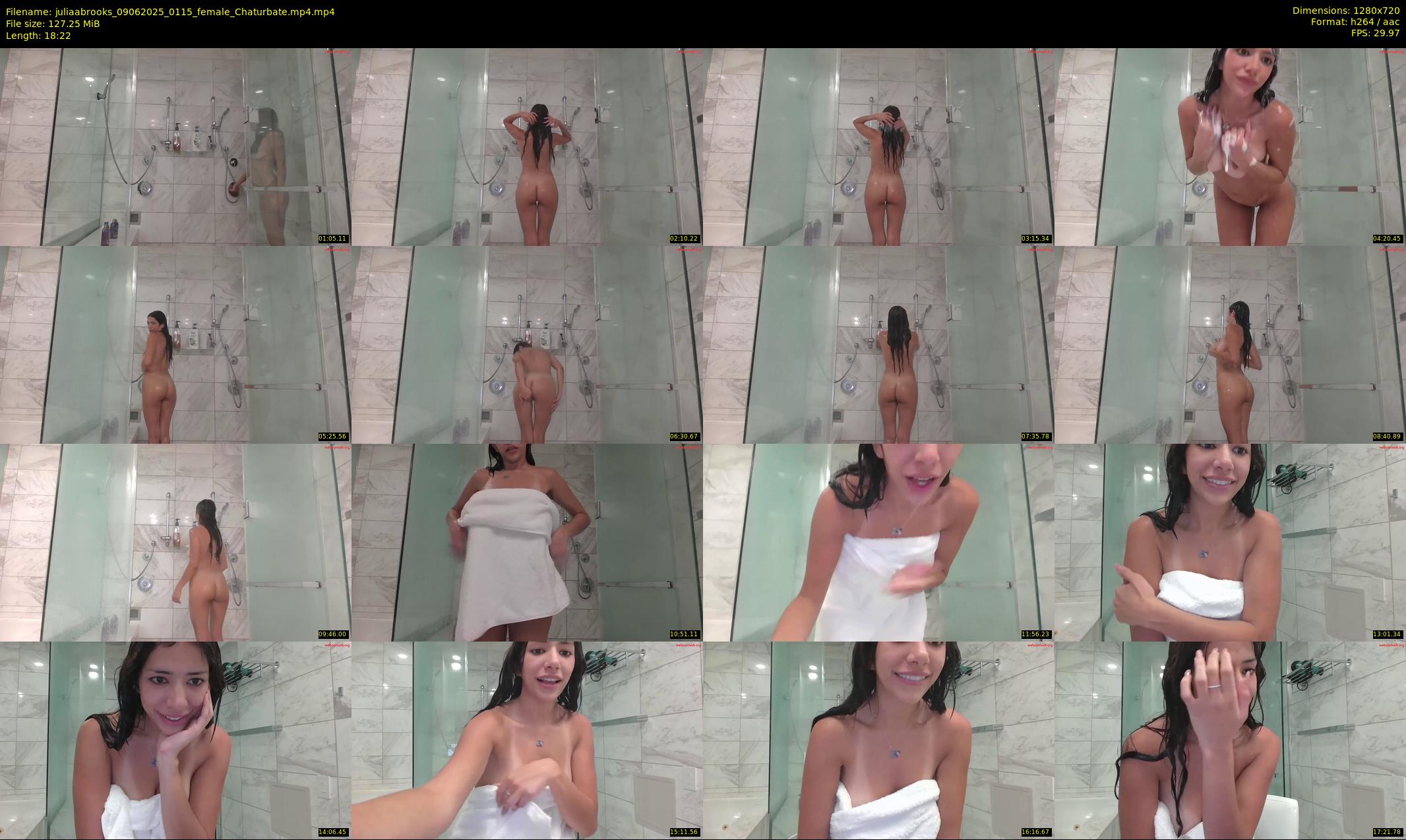 juliaabrooks — 19 minute Chaturbate female cam show recording, 720p, Jun 9, 2025