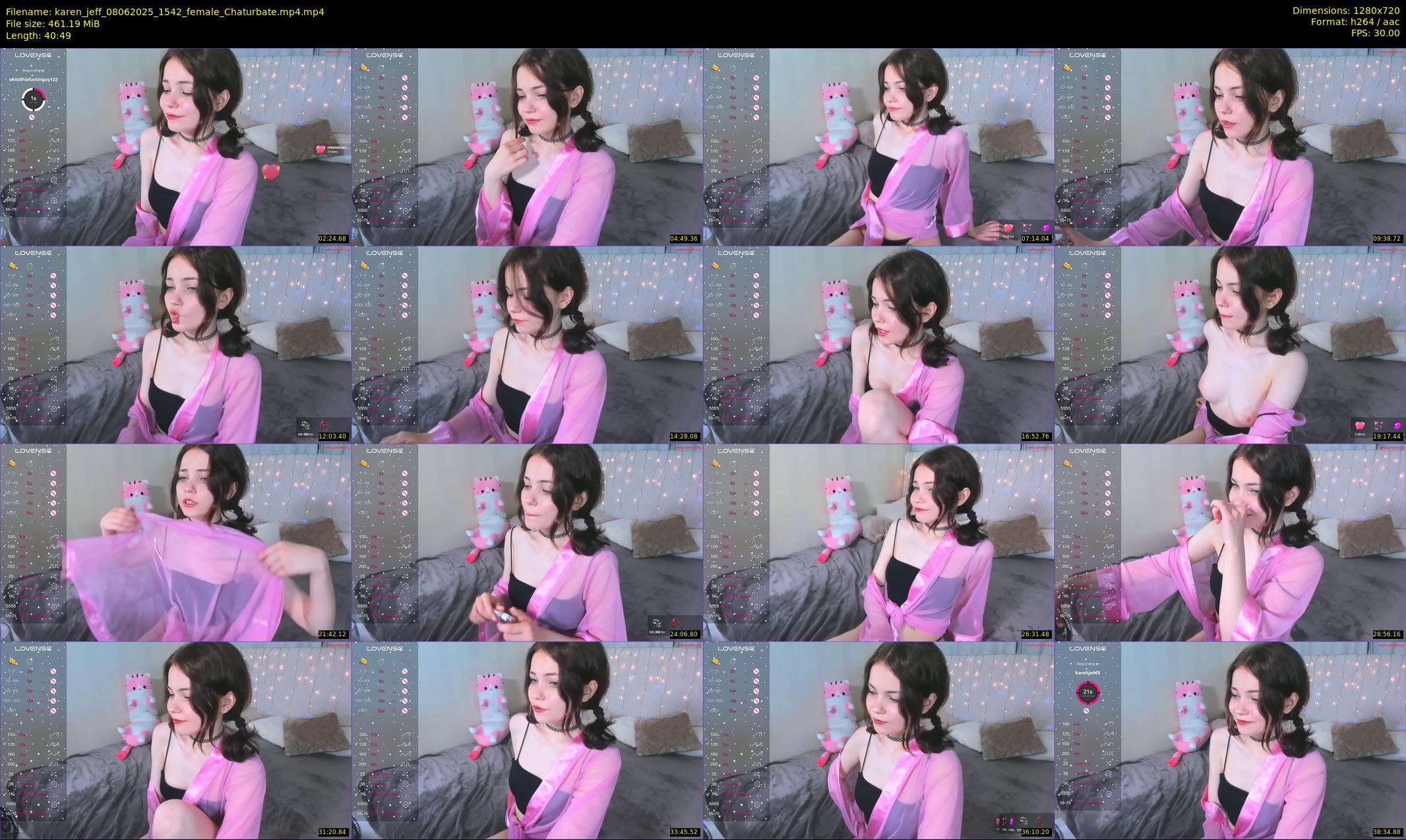 karen_jeff — 41 minute Chaturbate female cam show recording, 720p, Jun 8, 2025