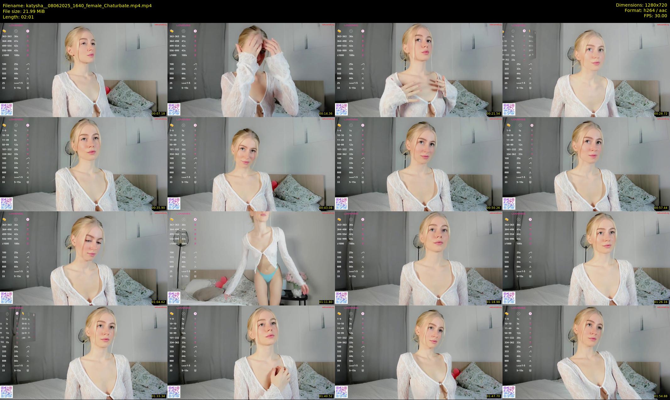 katysha_ — 3 minute Chaturbate female cam show recording, 720p, Jun 8, 2025