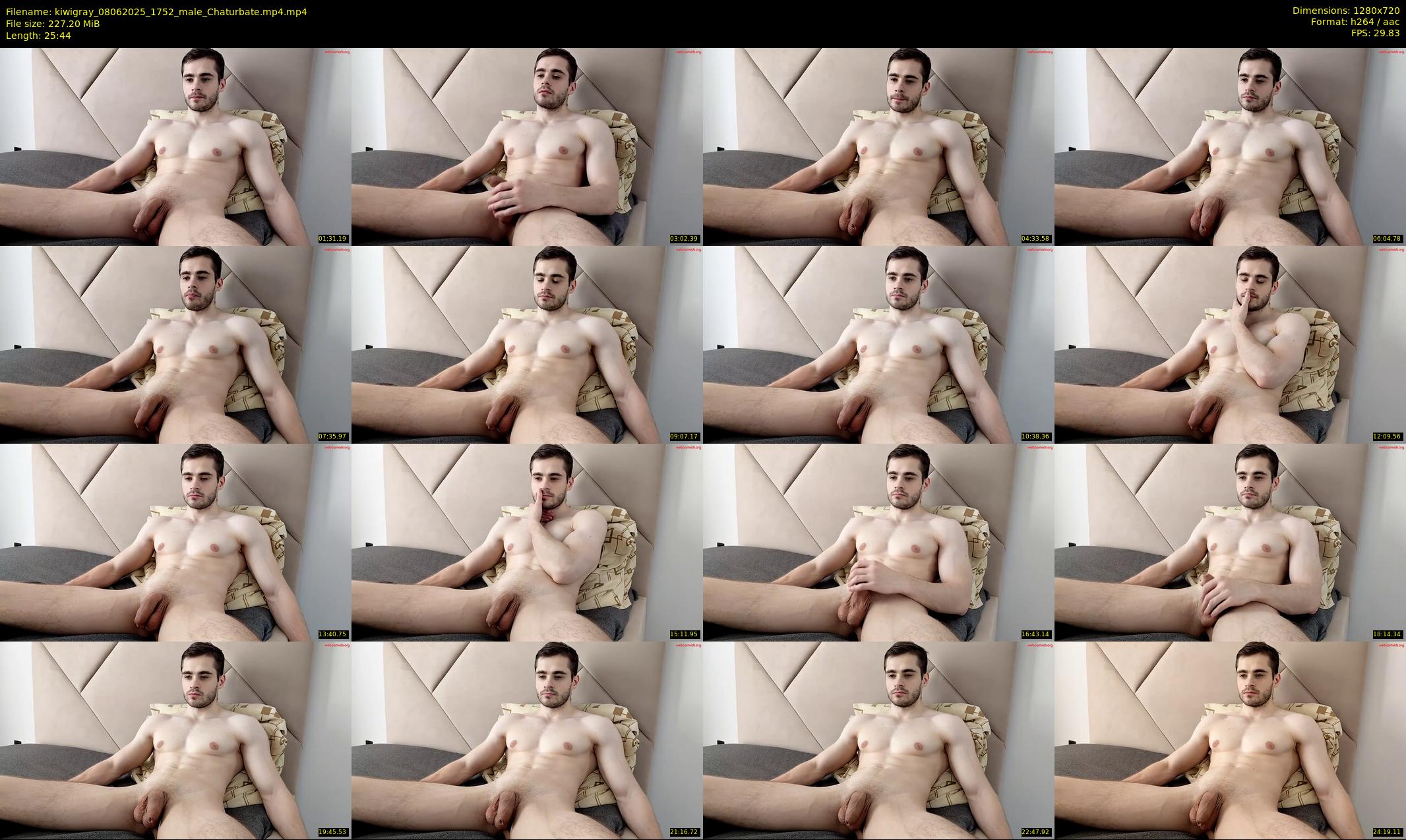 kiwigray — 26 minute Chaturbate male cam show recording, 720p, Jun 8, 2025
