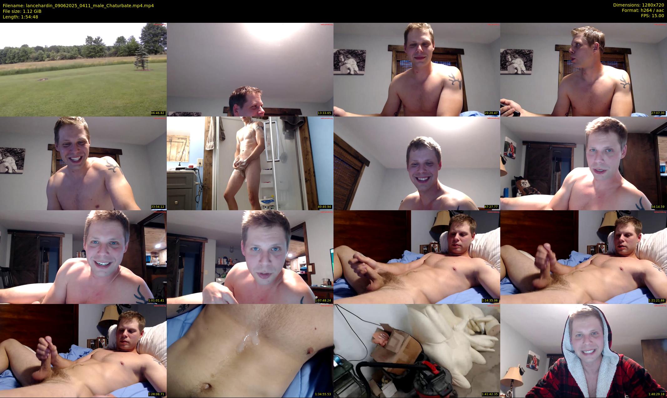 lancehardin — 115 minute Chaturbate male cam show recording, 720p, Jun 9, 2025