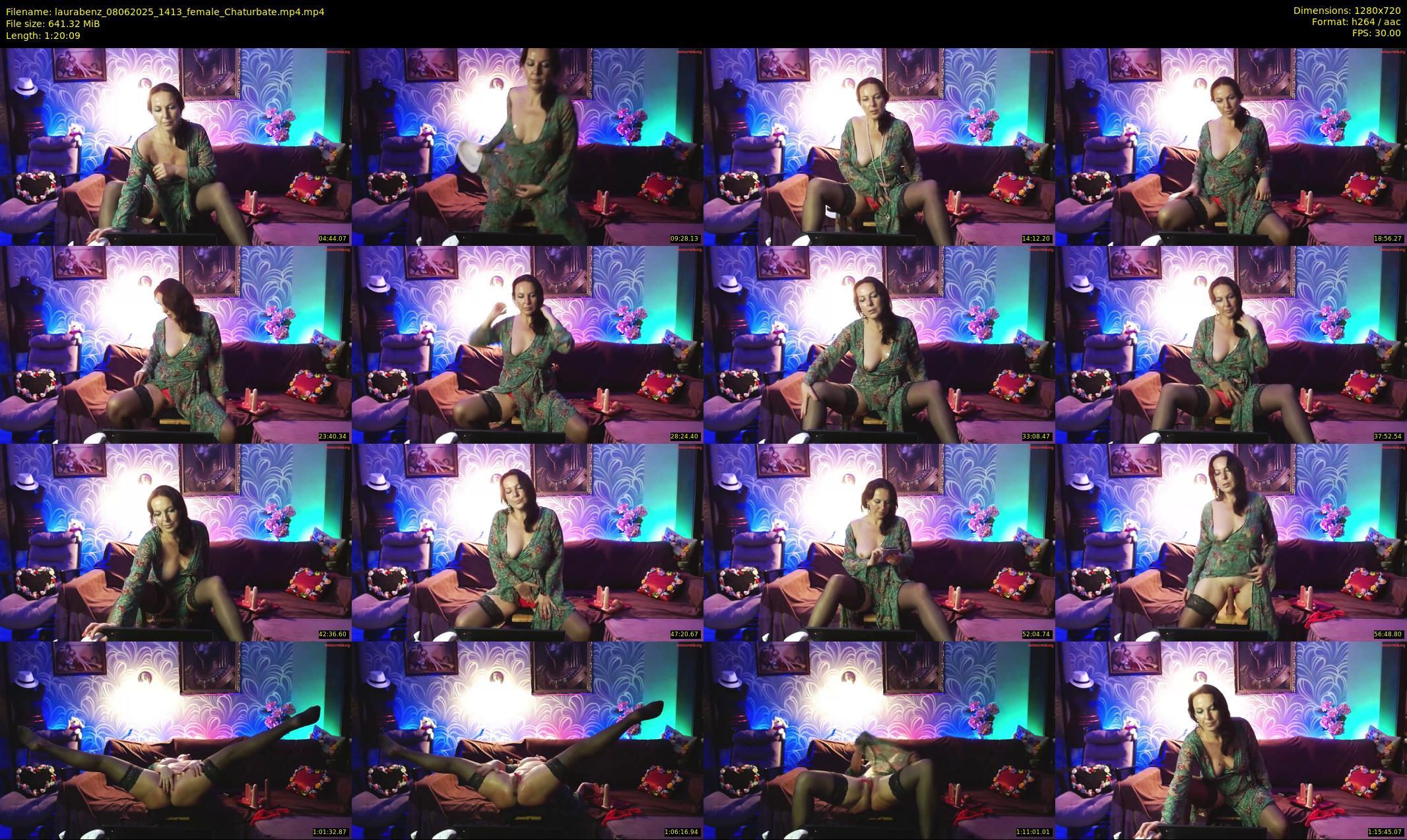 laurabenz — 81 minute Chaturbate female cam show recording, 720p, Jun 8, 2025