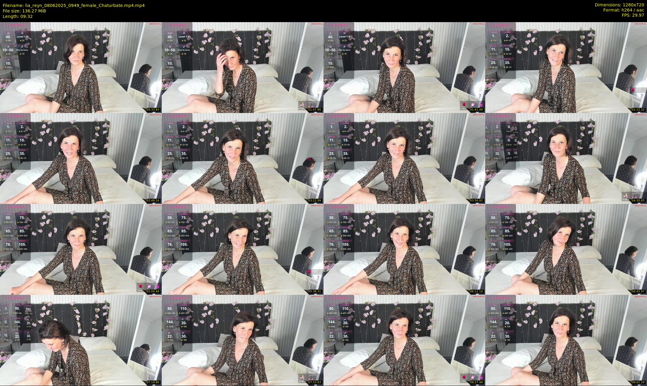 lia_reyn — 10 minute Chaturbate female cam show recording, 720p, Jun 8, 2025