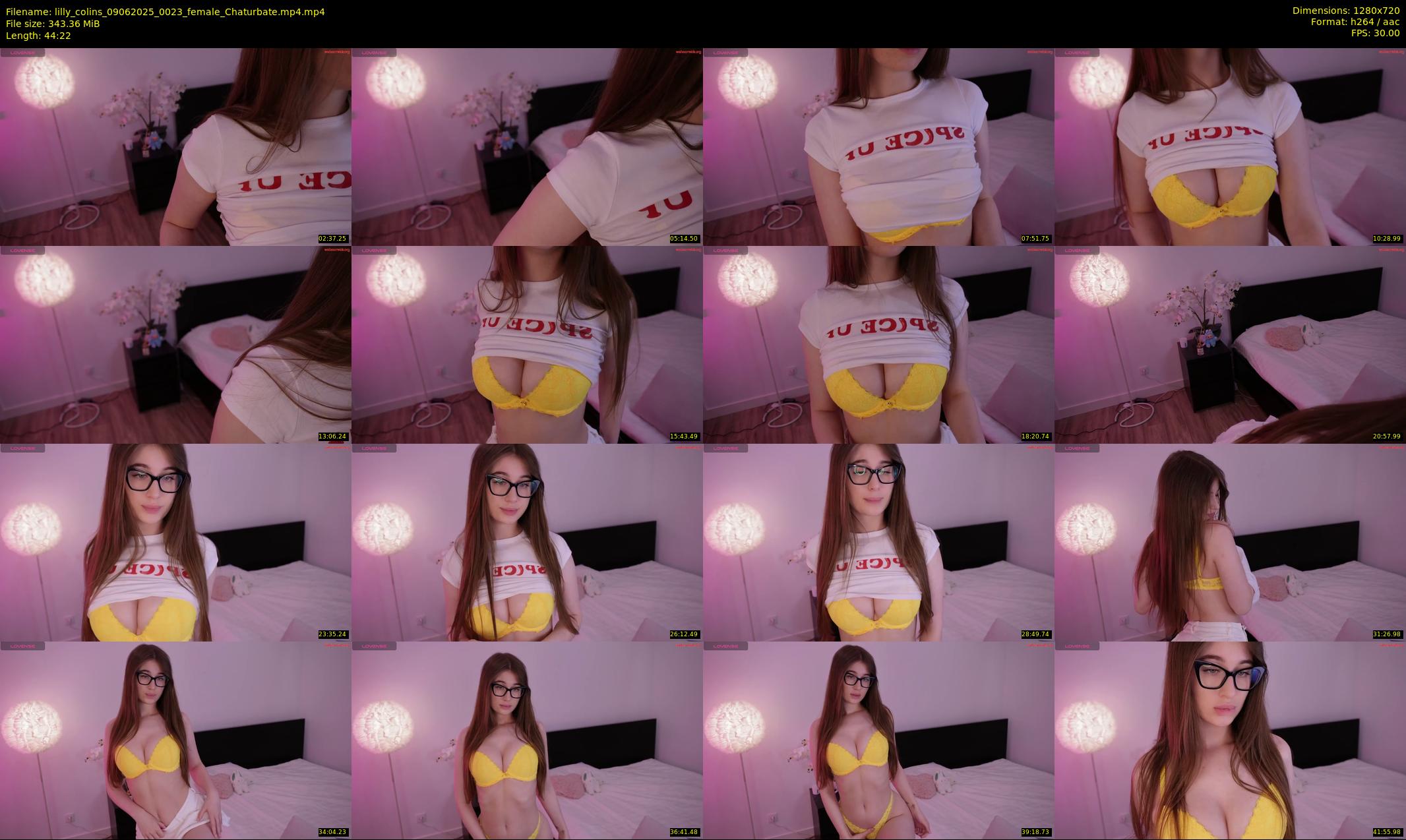 lilly_colins — 45 minute Chaturbate female cam show recording, 720p, Jun 9, 2025