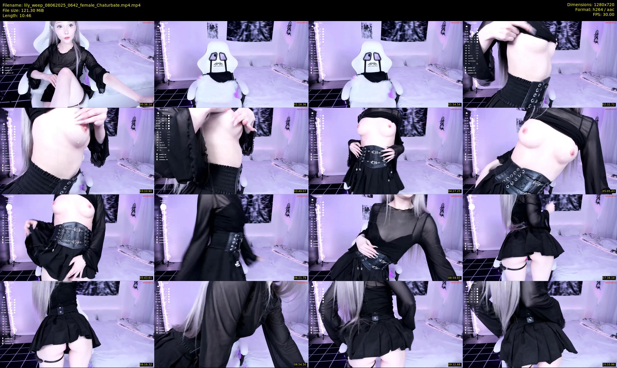 lily_weep — 11 minute Chaturbate female cam show recording, 720p, Jun 8, 2025