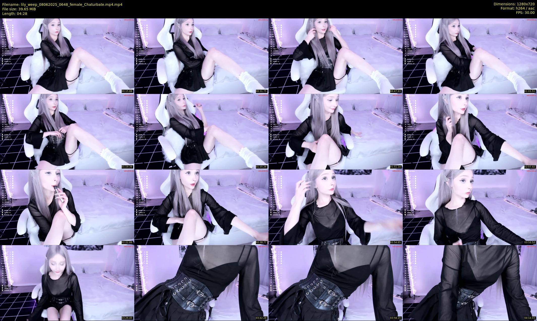 lily_weep — 5 minute Chaturbate female cam show recording, 720p, Jun 8, 2025