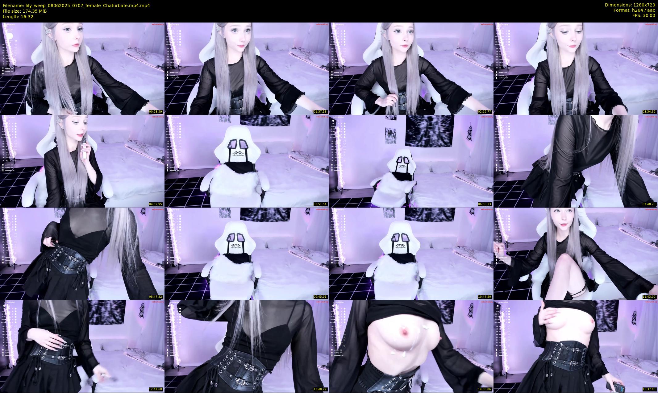 lily_weep — 17 minute Chaturbate female cam show recording, 720p, Jun 8, 2025