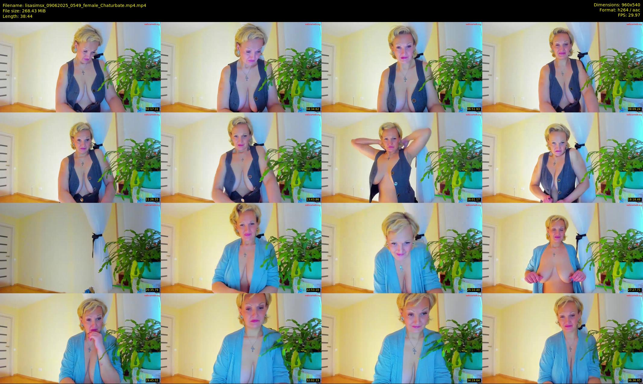 lisasimsx — 39 minute Chaturbate female cam show recording, 480p, Jun 9, 2025