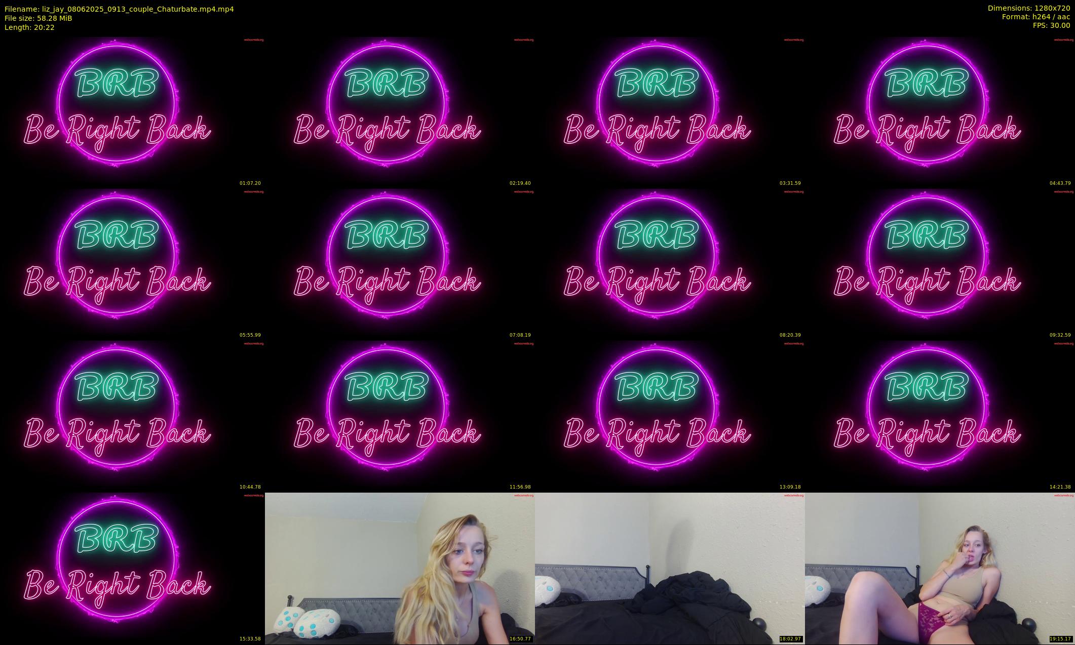 liz_jay — 21 minute Chaturbate couple cam show recording, 720p, Jun 8, 2025