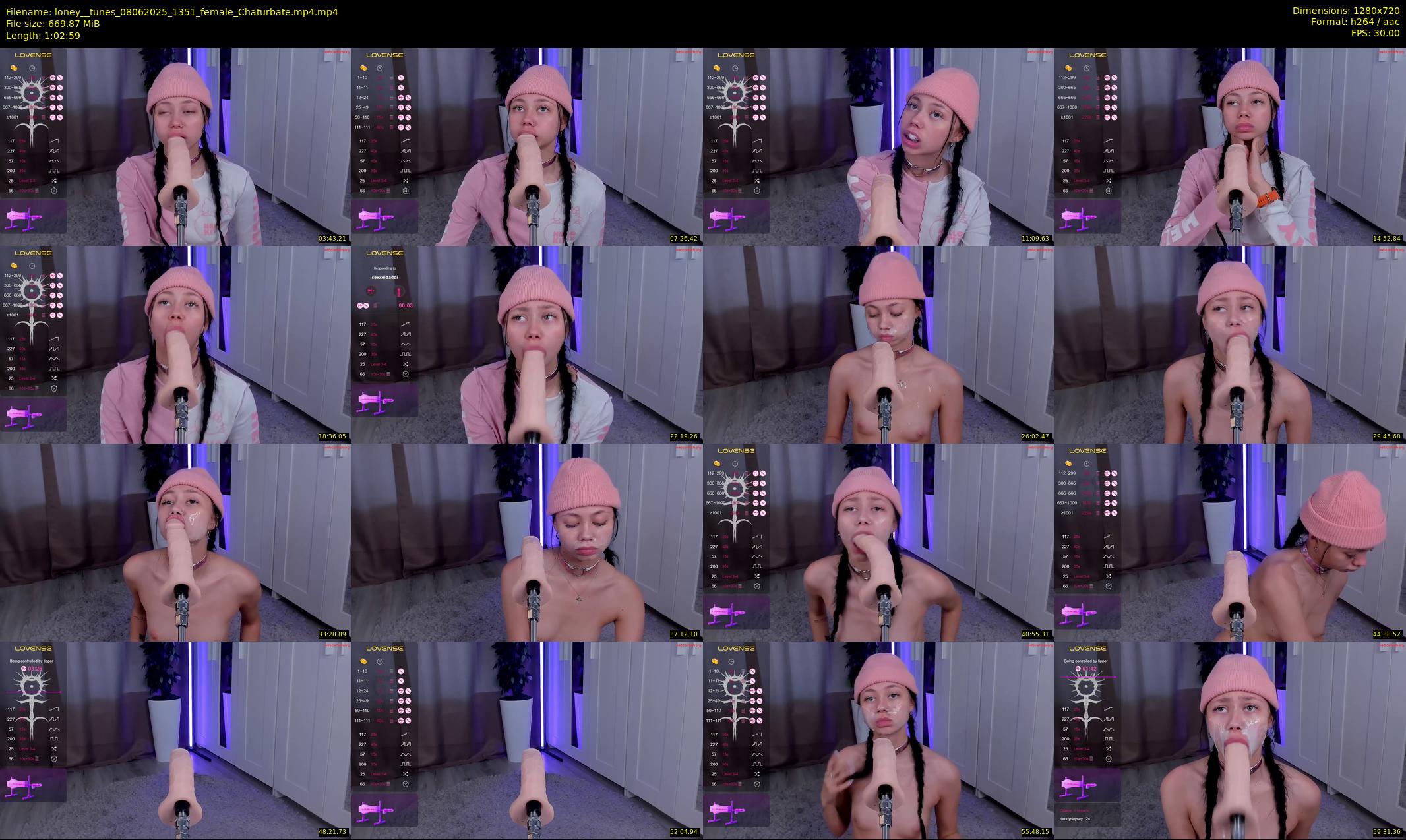 loney__tunes — 63 minute Chaturbate female cam show recording, 720p, Jun 8, 2025