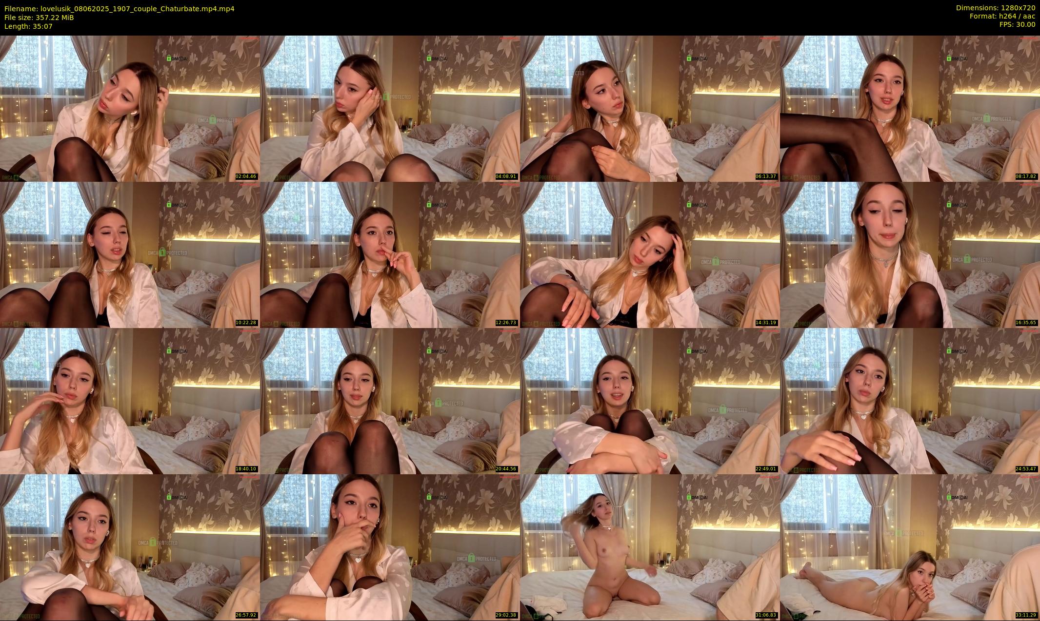 lovelusik — 36 minute Chaturbate couple cam show recording, 720p, Jun 8, 2025
