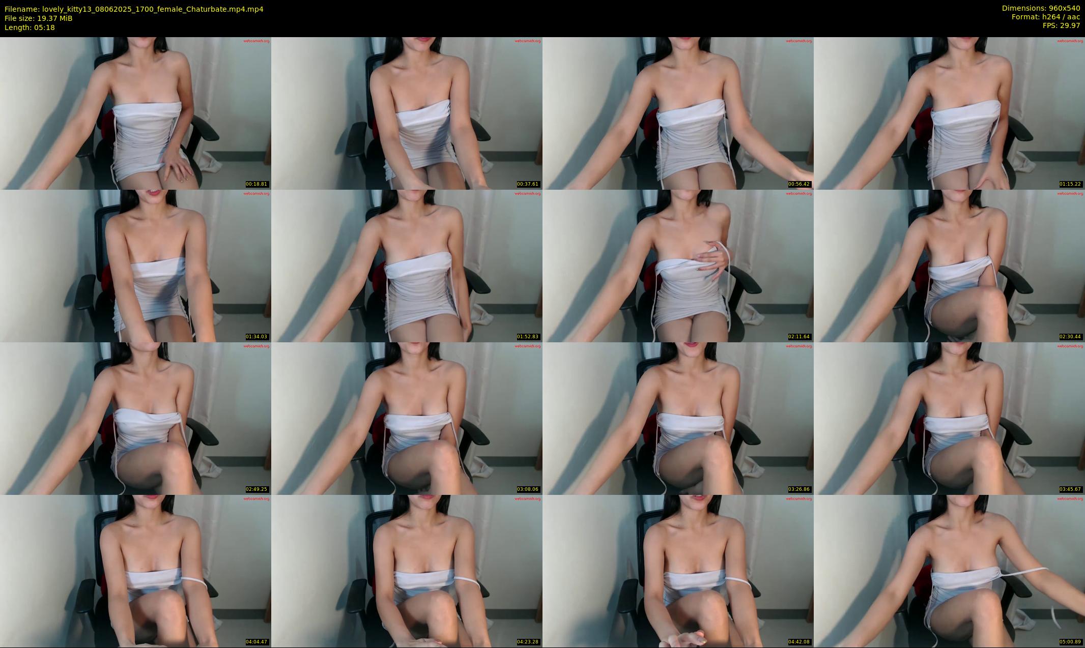 lovely_kitty13 — 6 minute Chaturbate female cam show recording, 480p, Jun 8, 2025