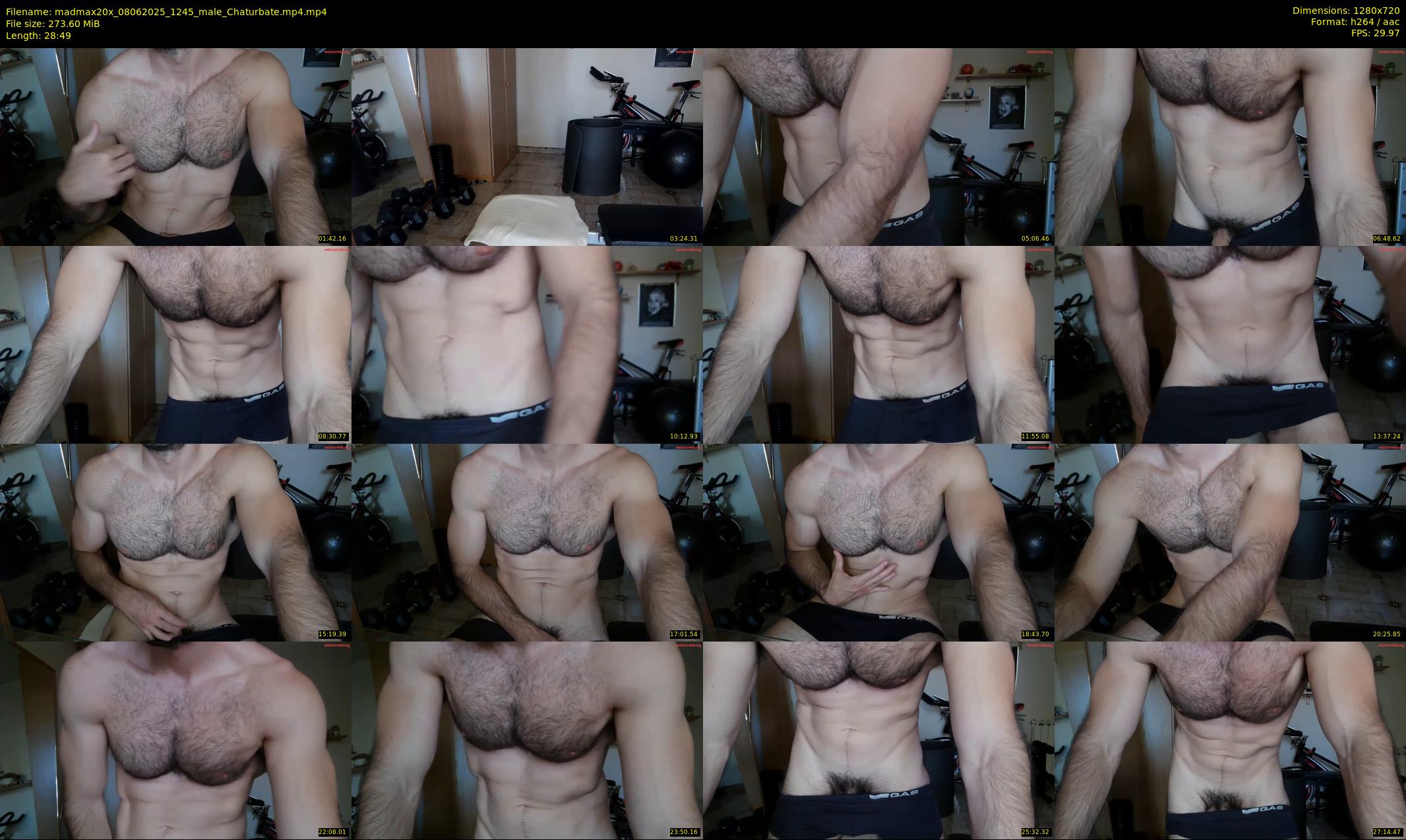 madmax20x — 29 minute Chaturbate male cam show recording, 720p, Jun 8, 2025