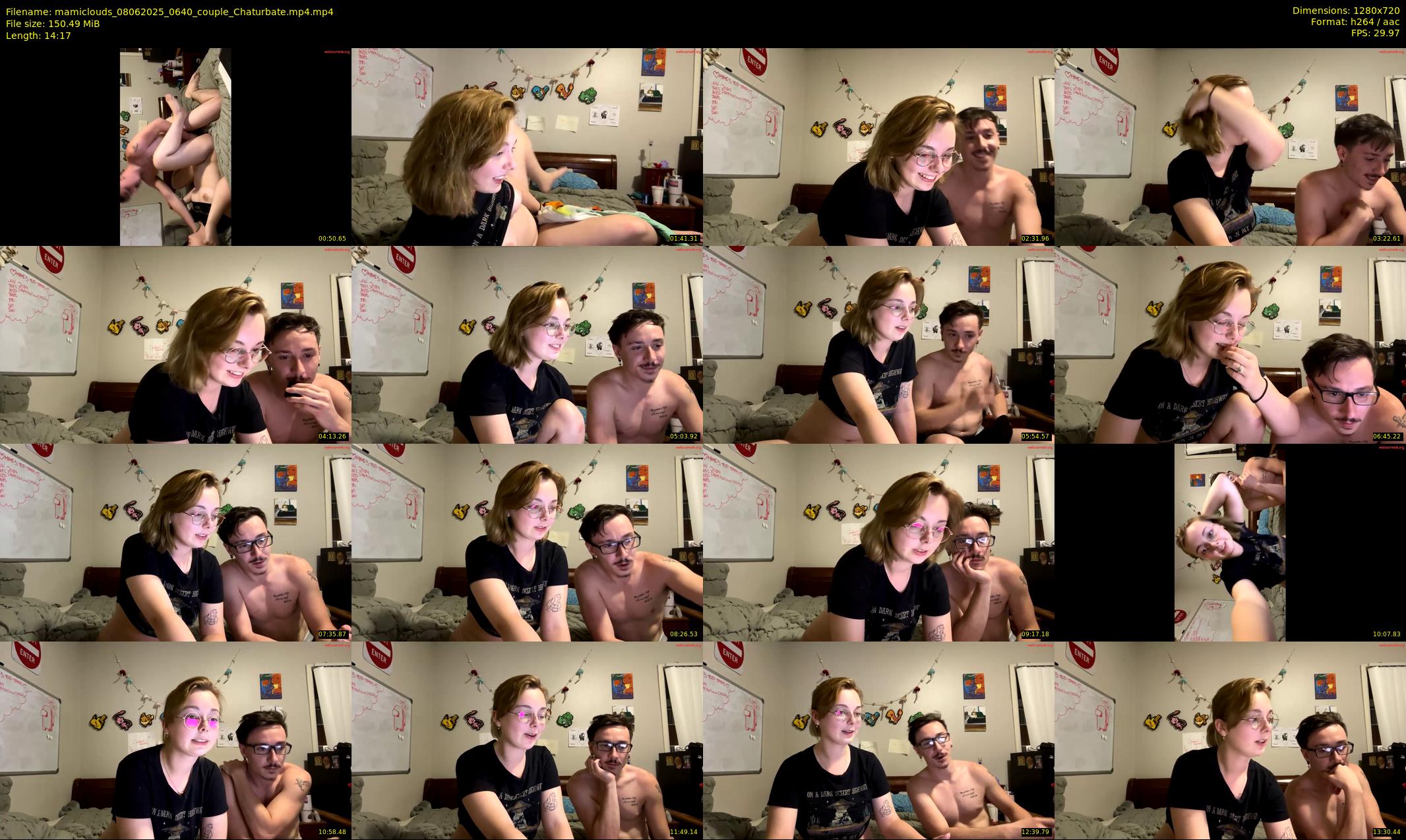 mamiclouds — 15 minute Chaturbate female cam show recording, 720p, Jun 8, 2025