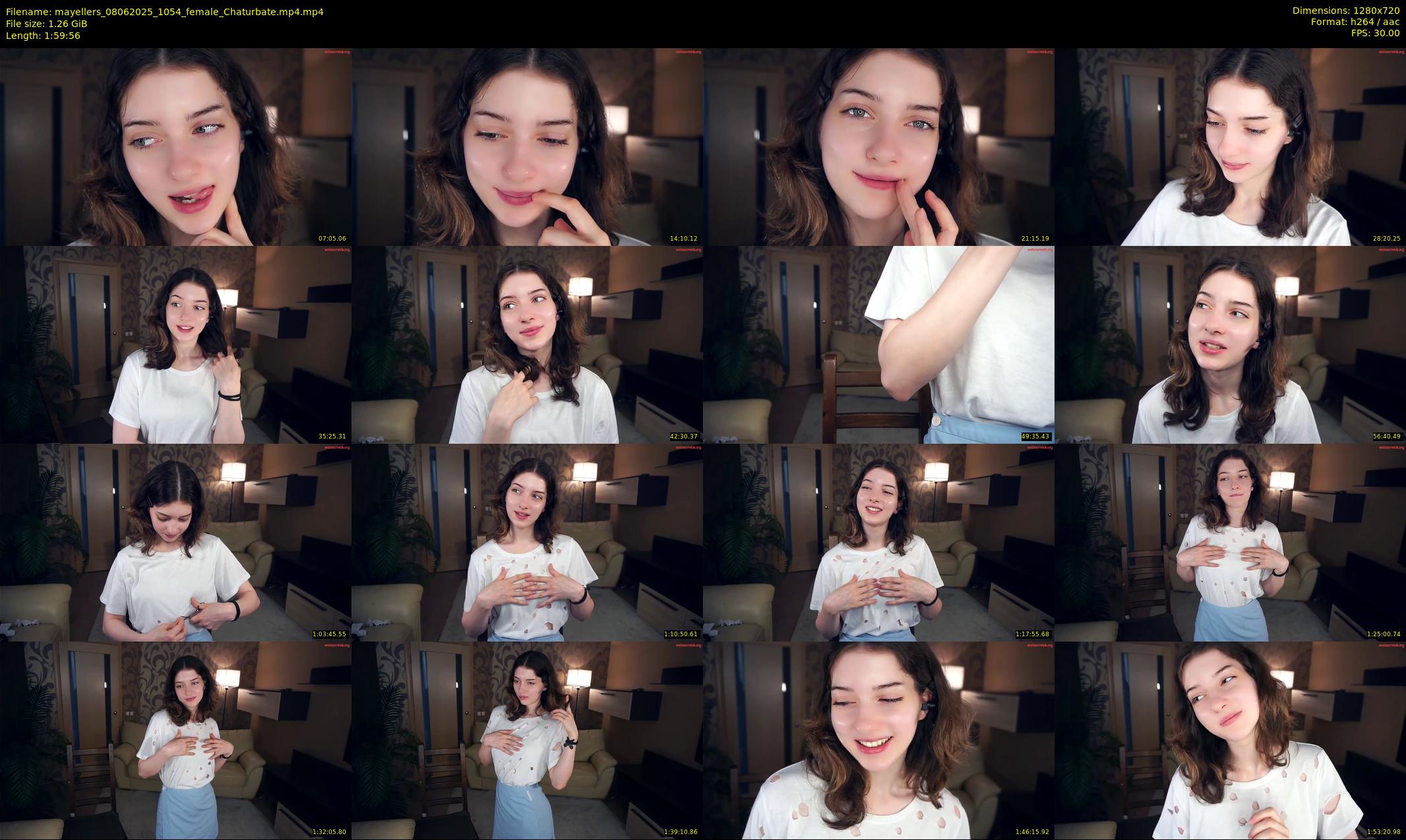 mayellers — 120 minute Chaturbate female cam show recording, 720p, Jun 8, 2025