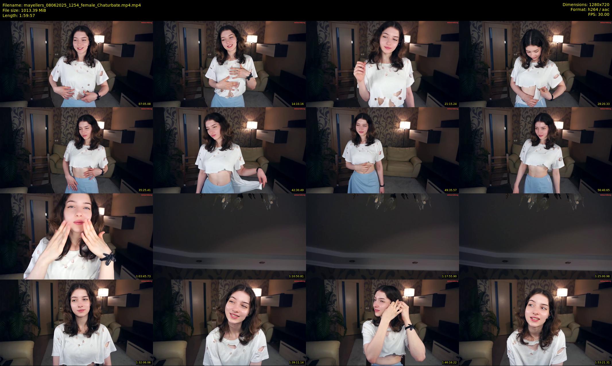 mayellers — 120 minute Chaturbate female cam show recording, 720p, Jun 8, 2025